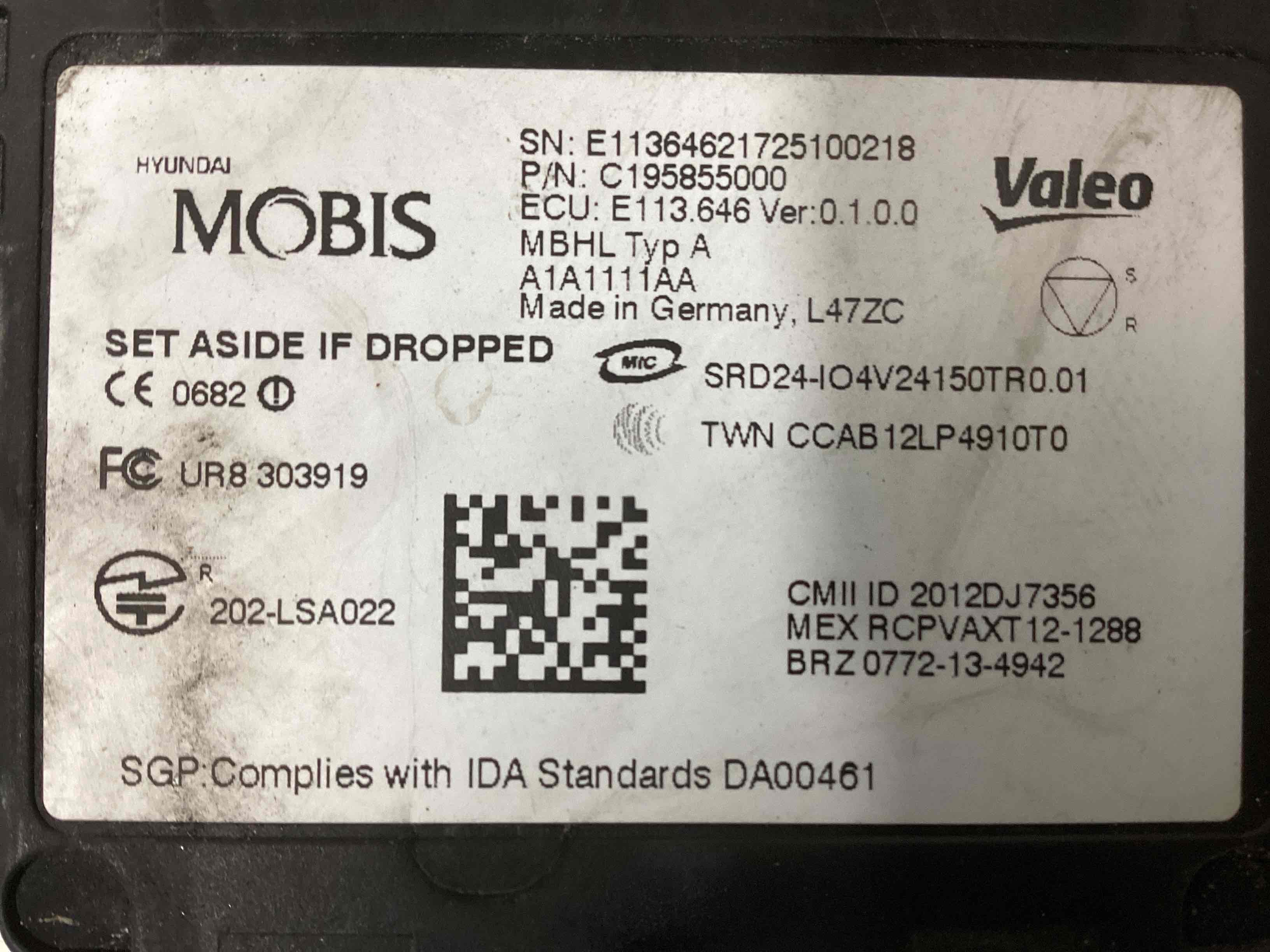 Датчик сліпої зони, кріплення датчика