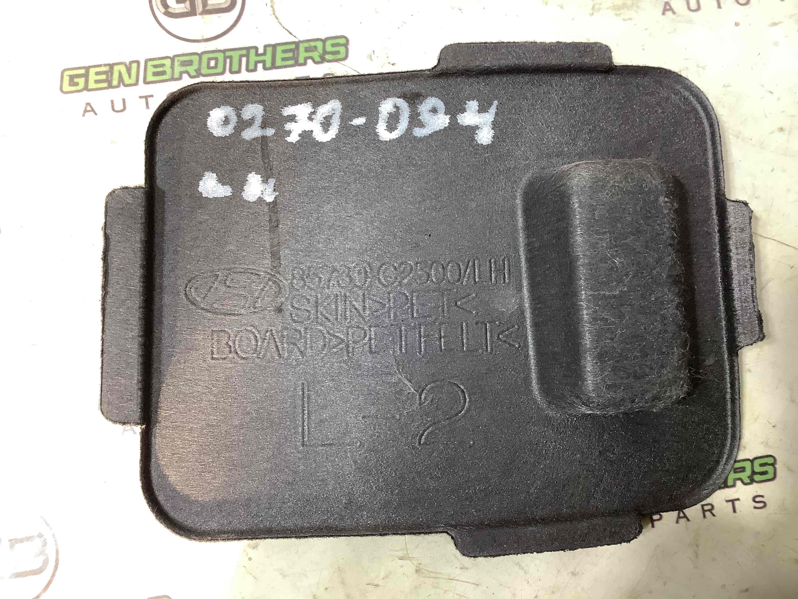 Елементи оздоблення багажника