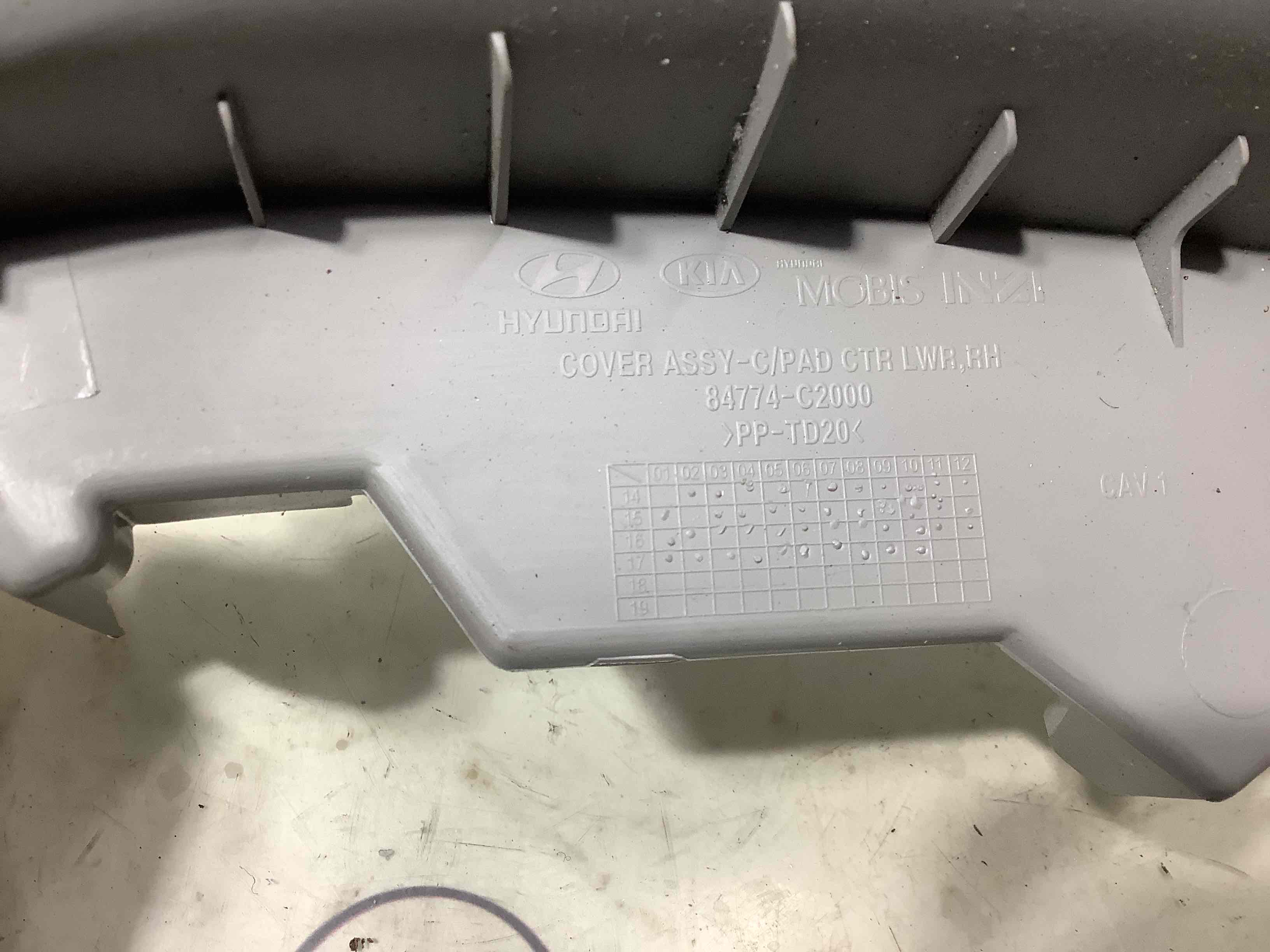 Пластикові елементи салону