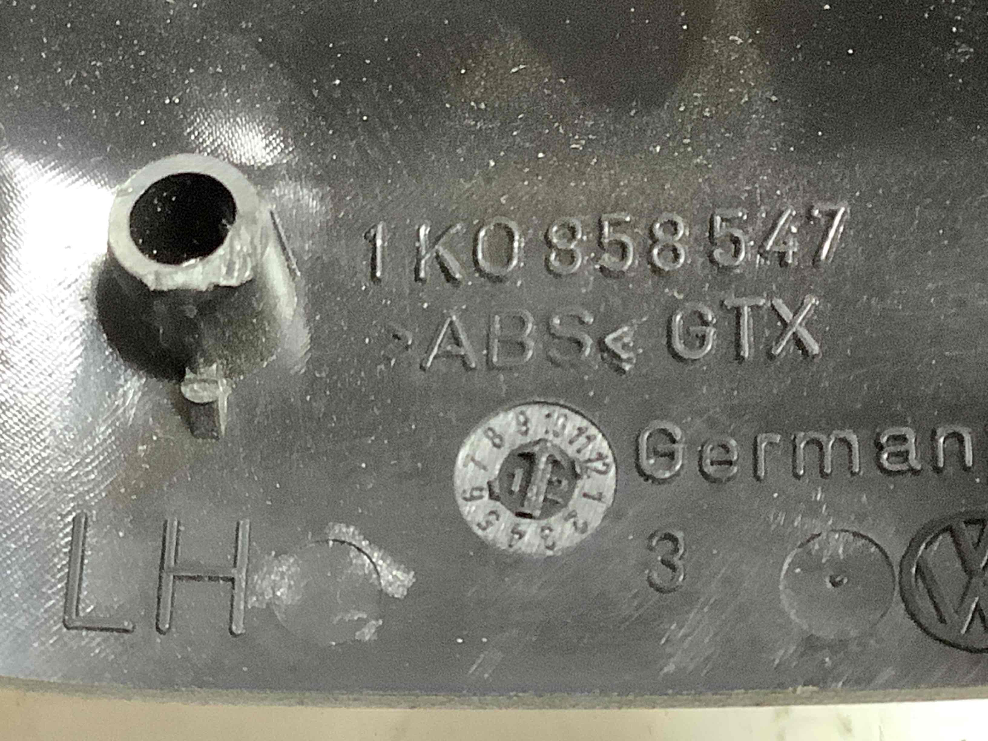 Дзеркало салону, корпус, кріплення, накладка