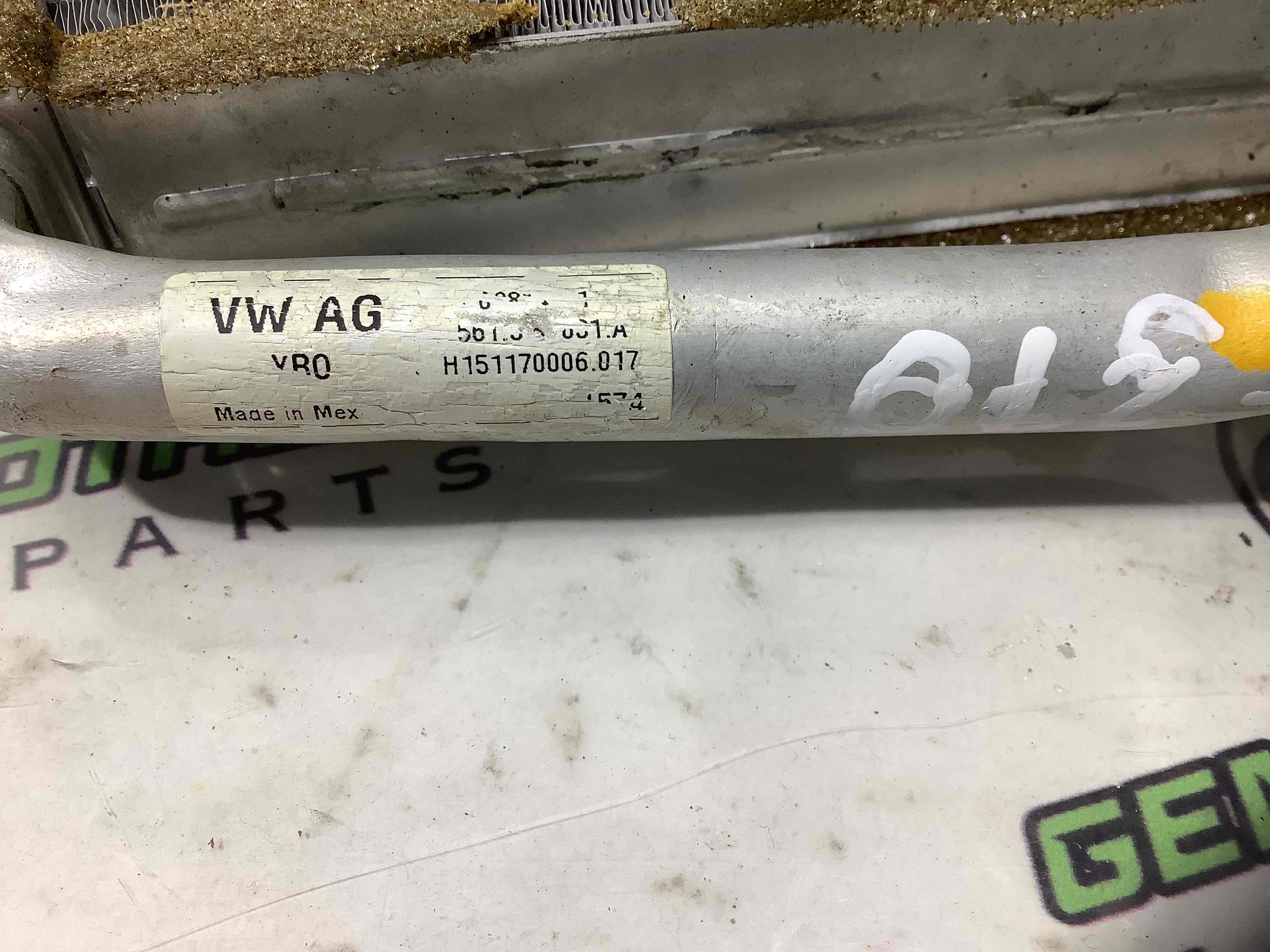 Радіатор обігрівача пічки