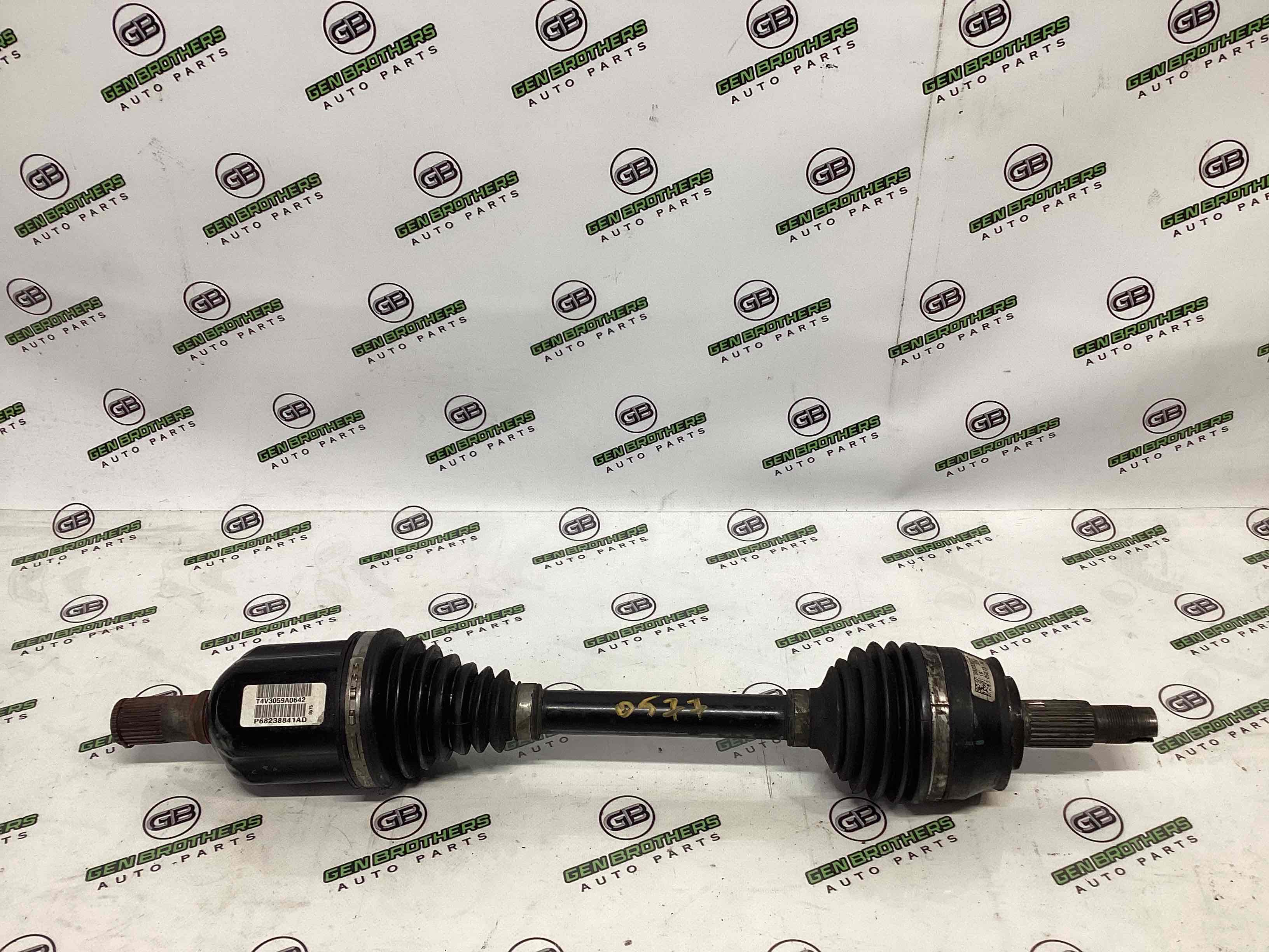 Піввісь передня ліва привідний вал, ШРУС