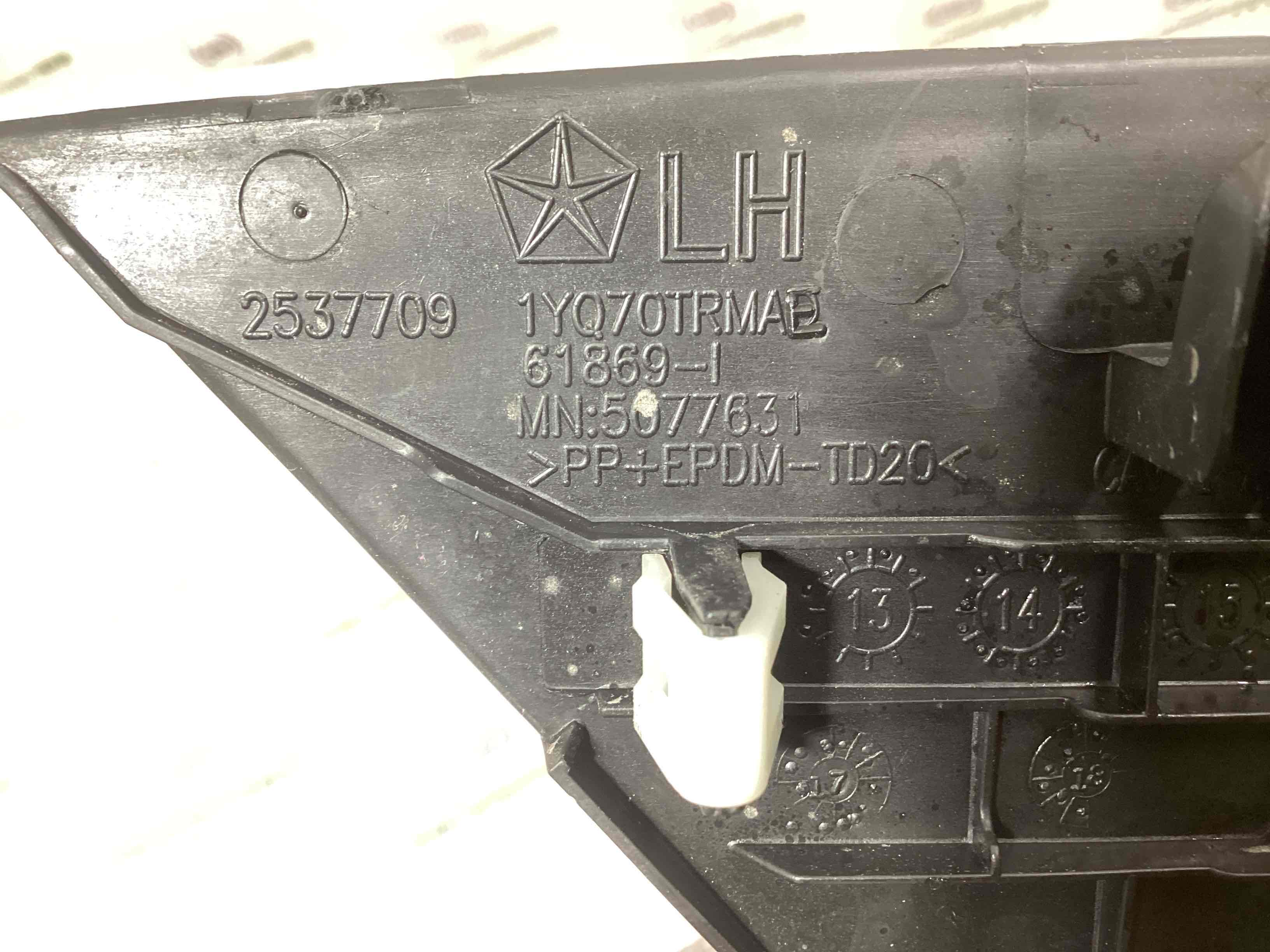 Обшивка панелі приладів торпедо