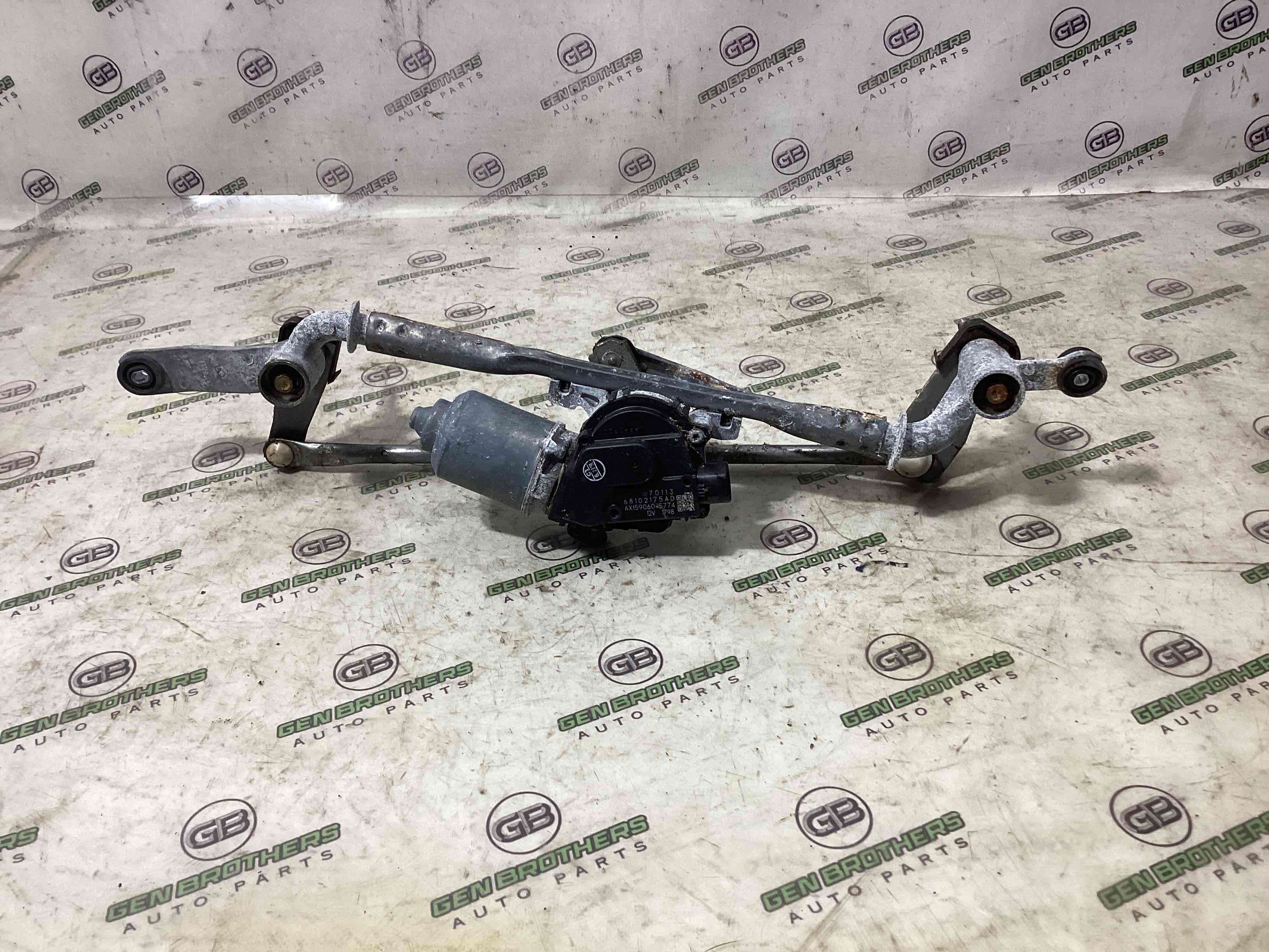 Механізм склоочисника, трапеція двірників