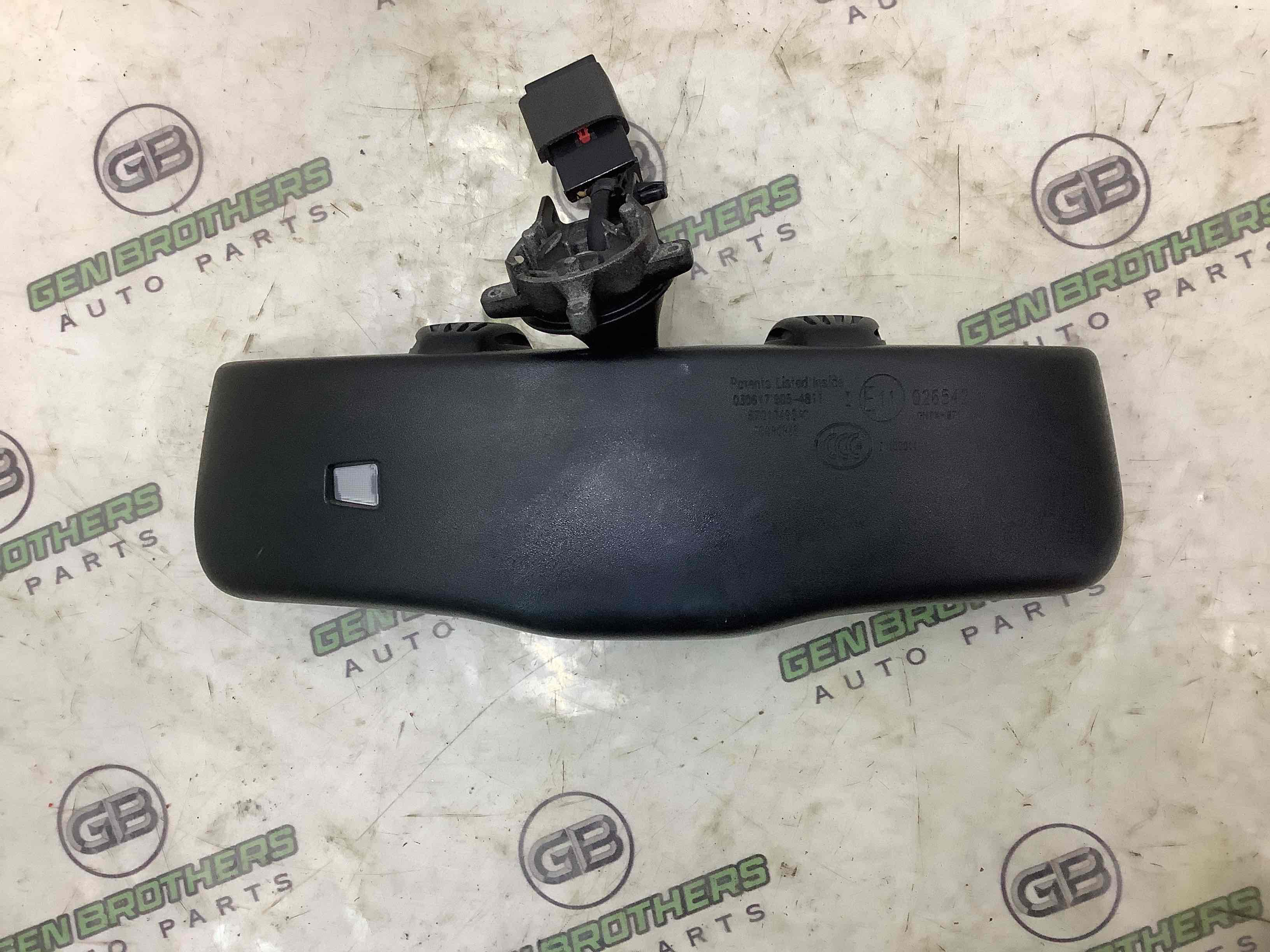 Зеркало салона, корпус, крепеж, накладка