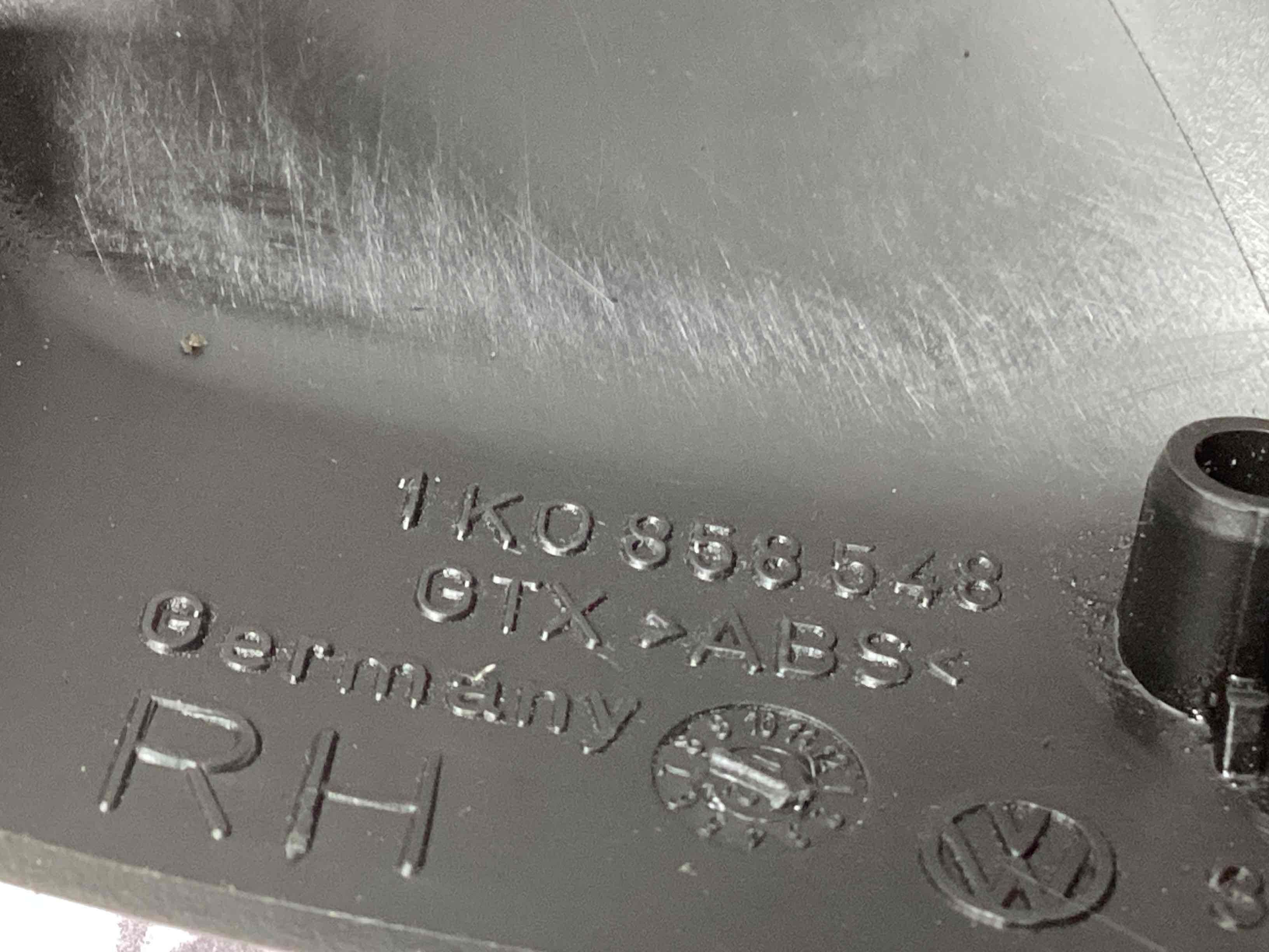 Дзеркало салону, корпус, кріплення, накладка