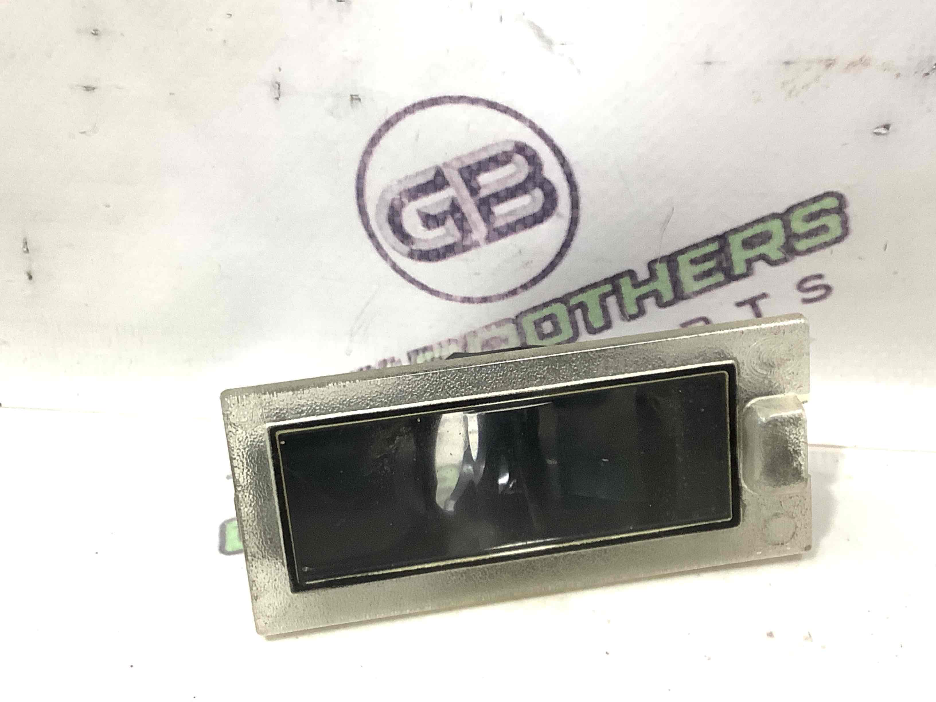 Подсветка номера