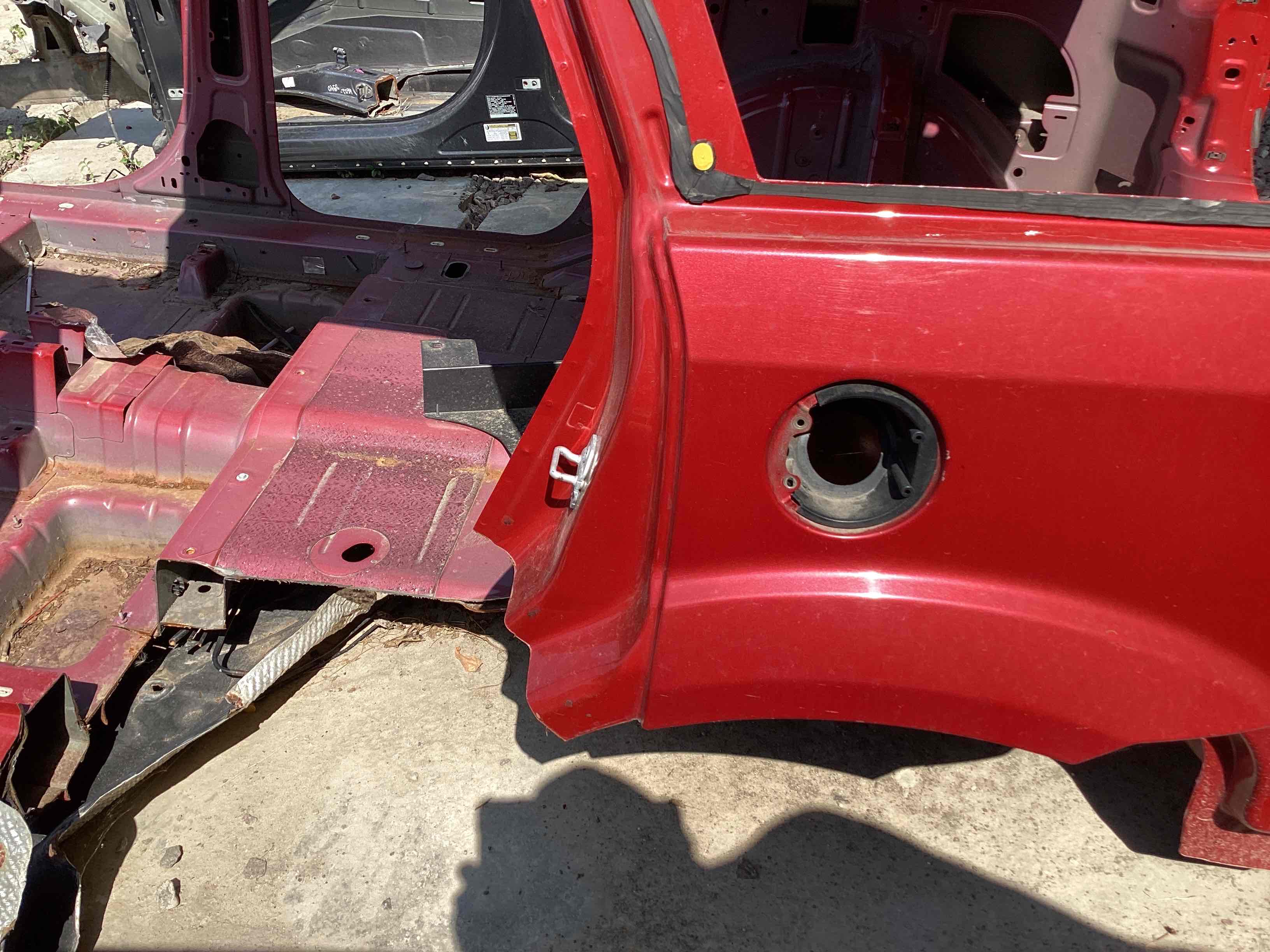 Четверть задняя левая