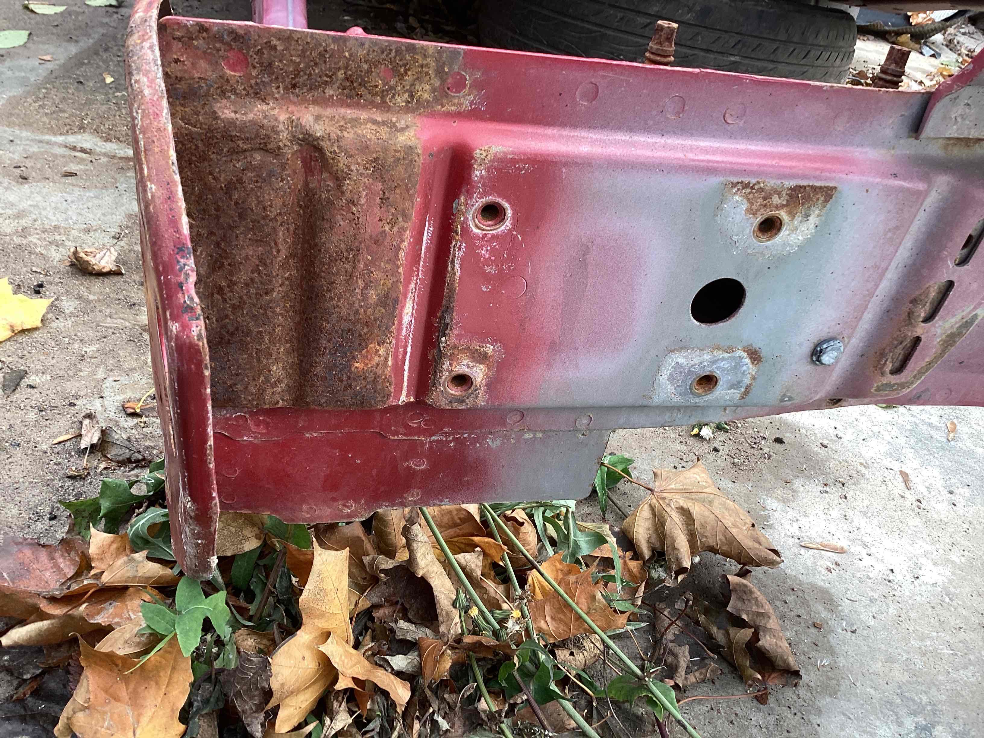 Четверть передняя левая