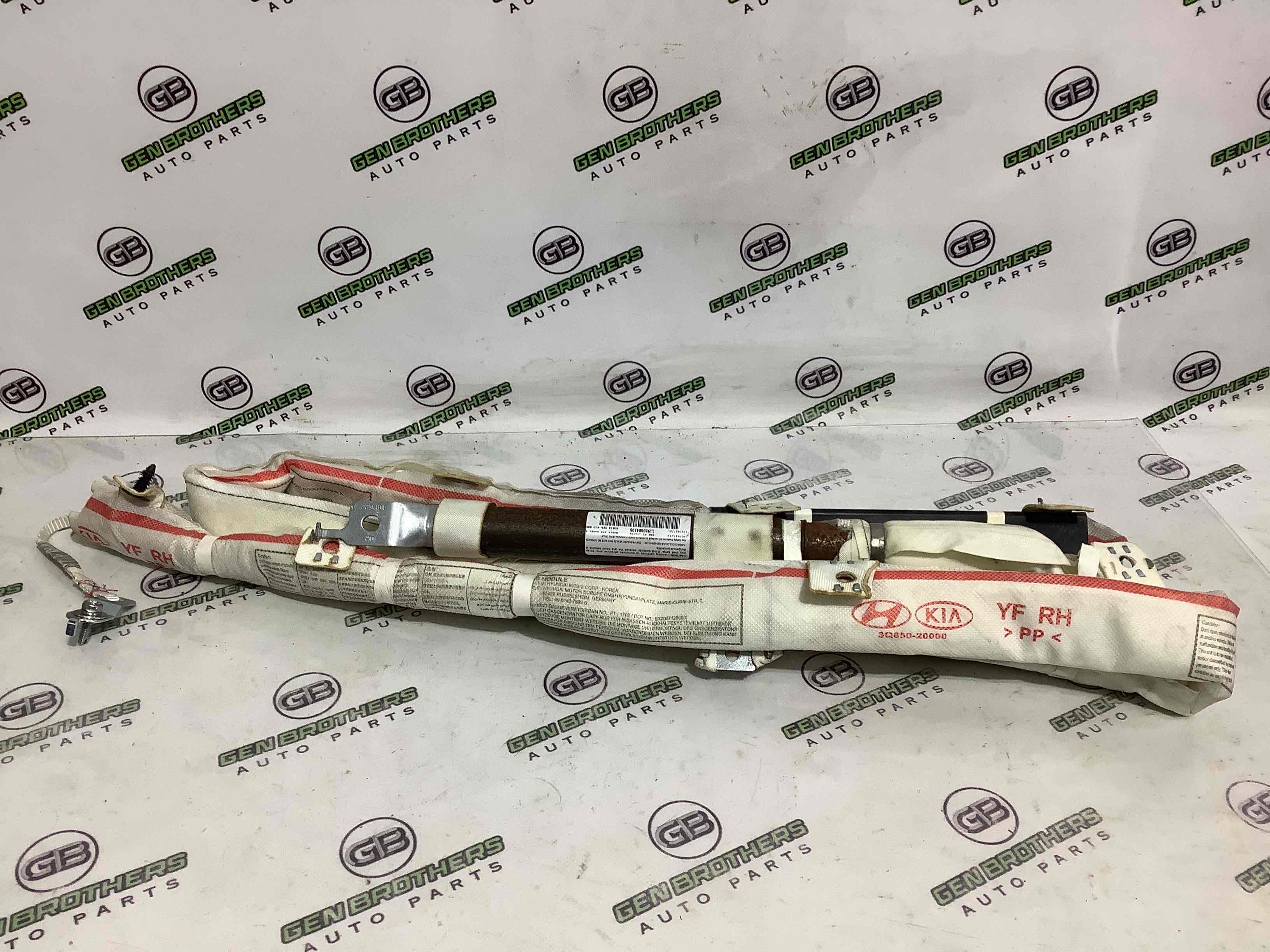 Подушка безопасности сбоку шторка