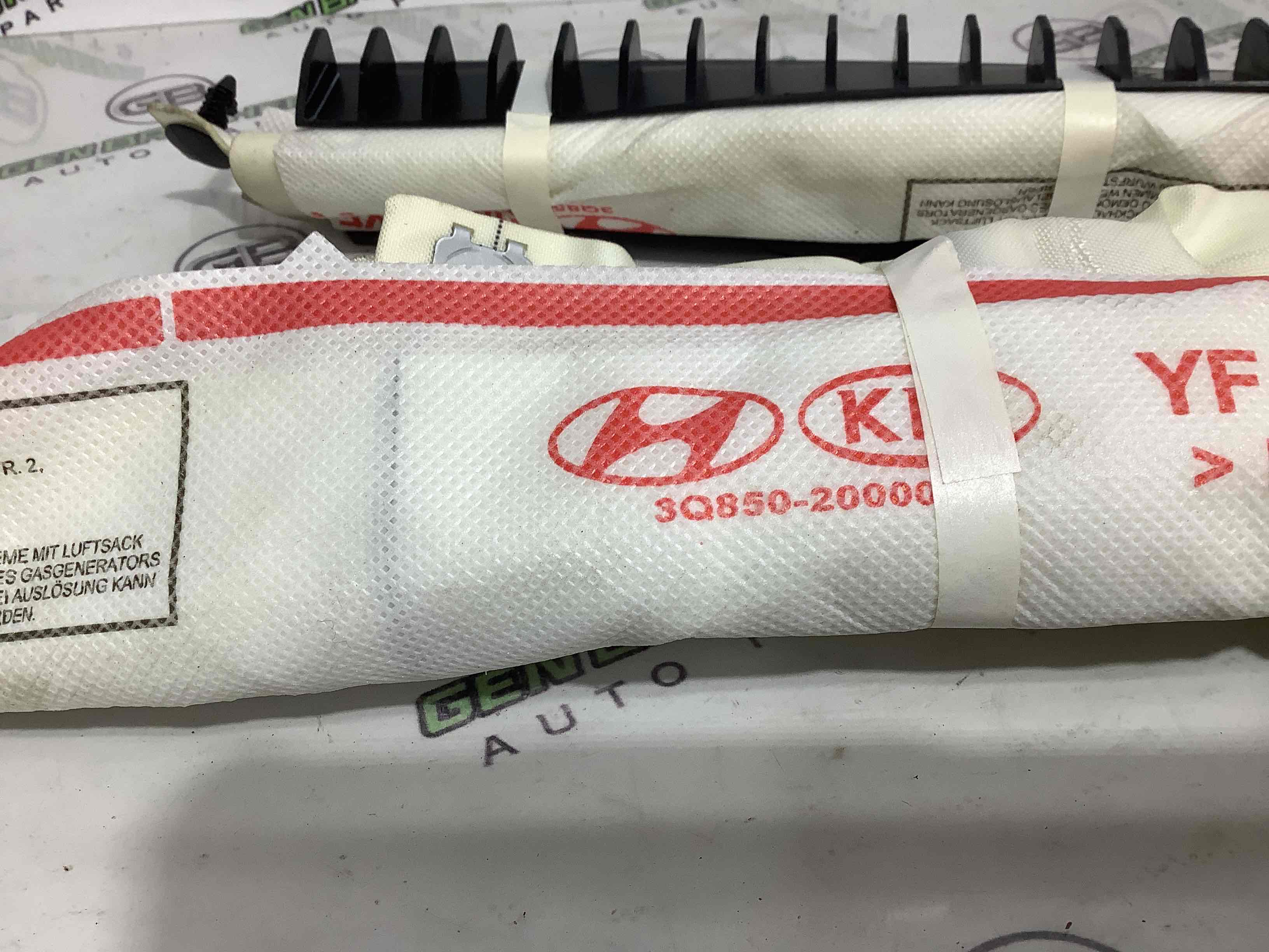 Подушка безопасности сбоку шторка