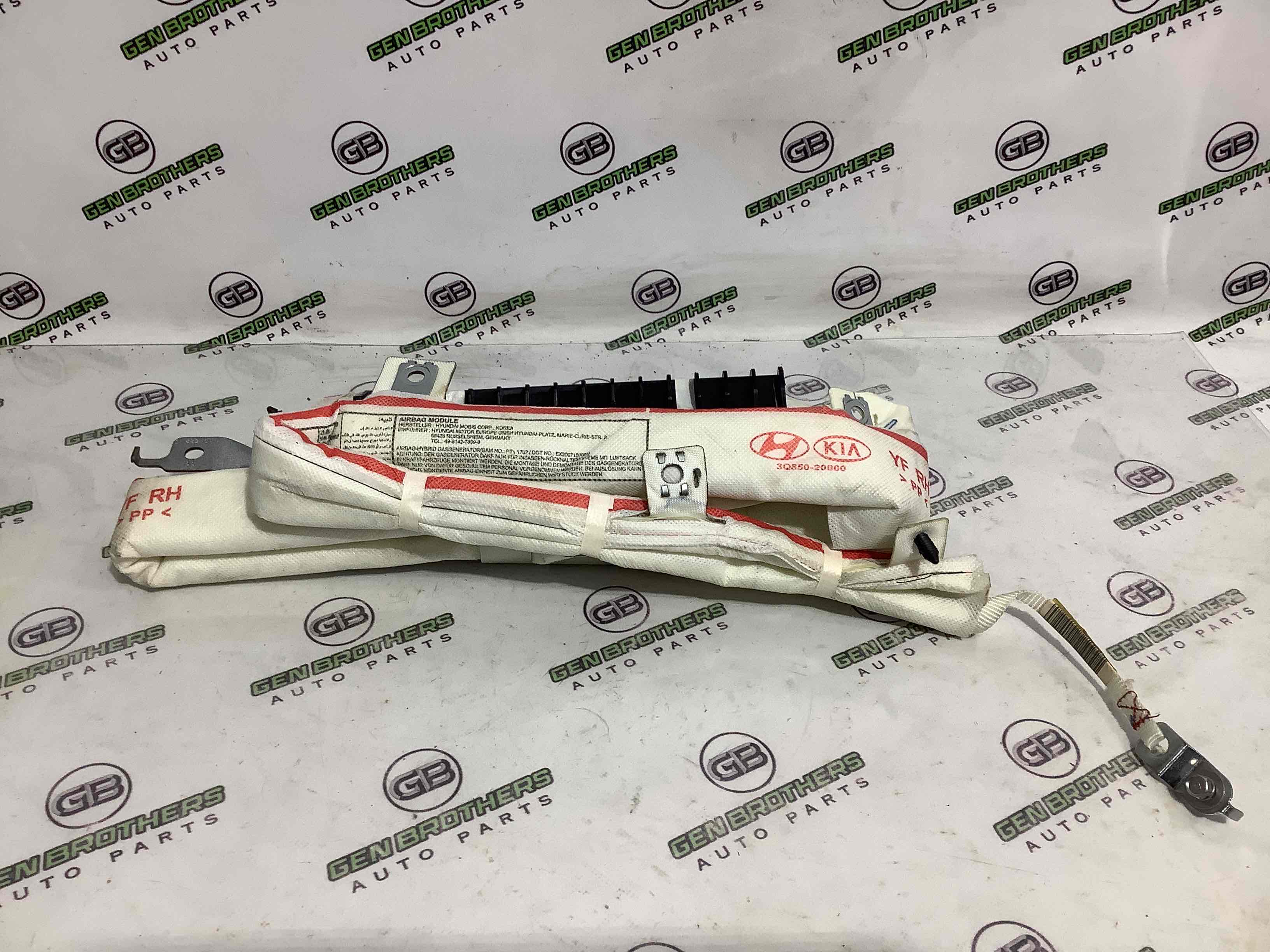 Подушка безопасности сбоку шторка