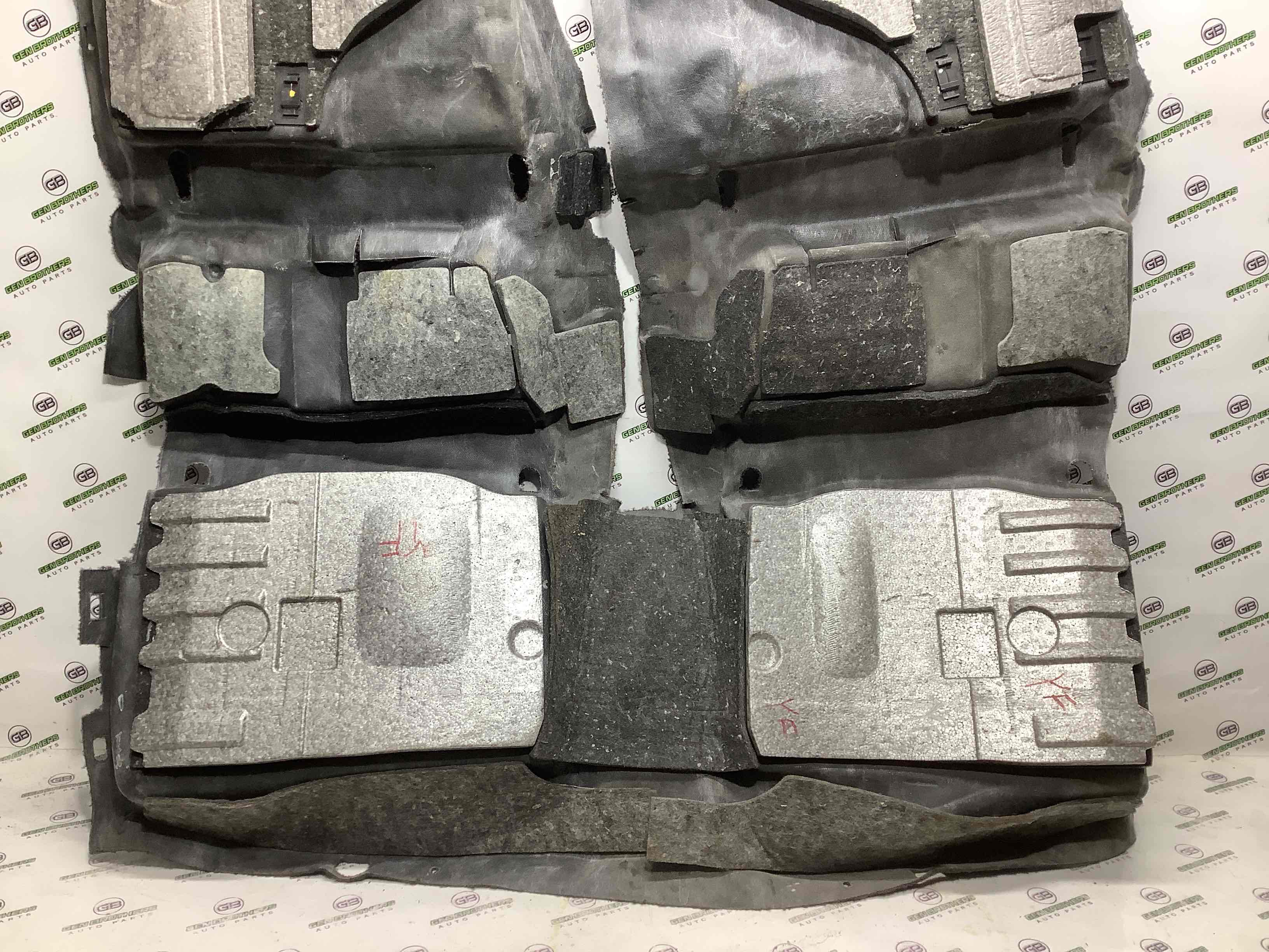 Коврики комплекты, пол салона