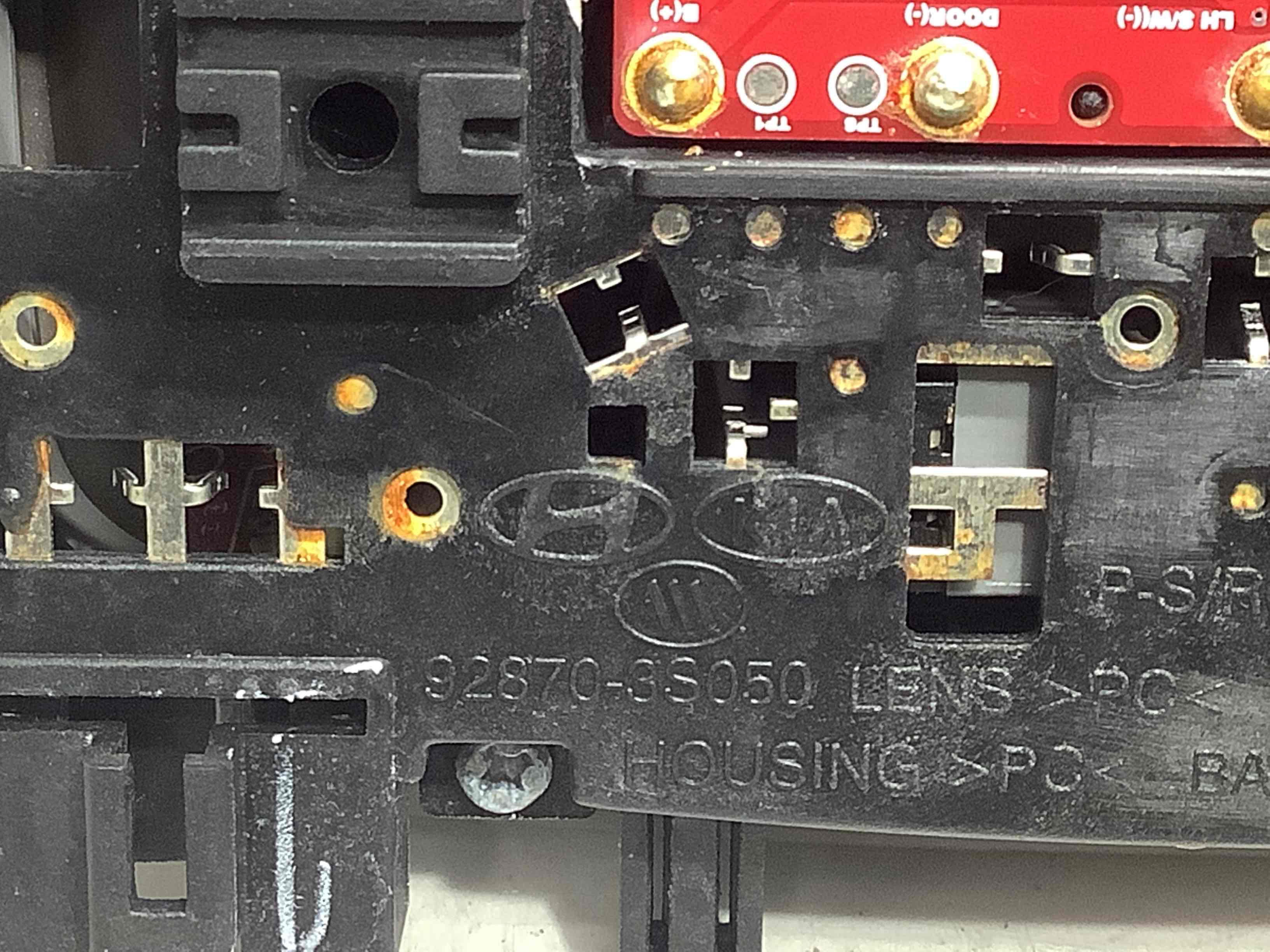 Фонарь салонный, плафон