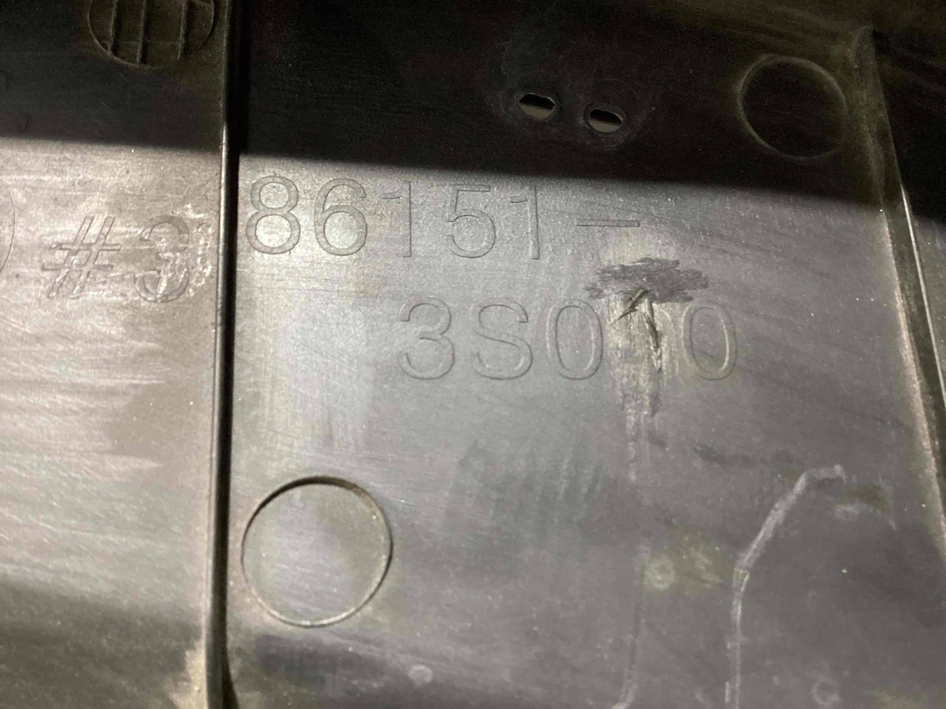 Жабо трапеции дворников, крепление жабо