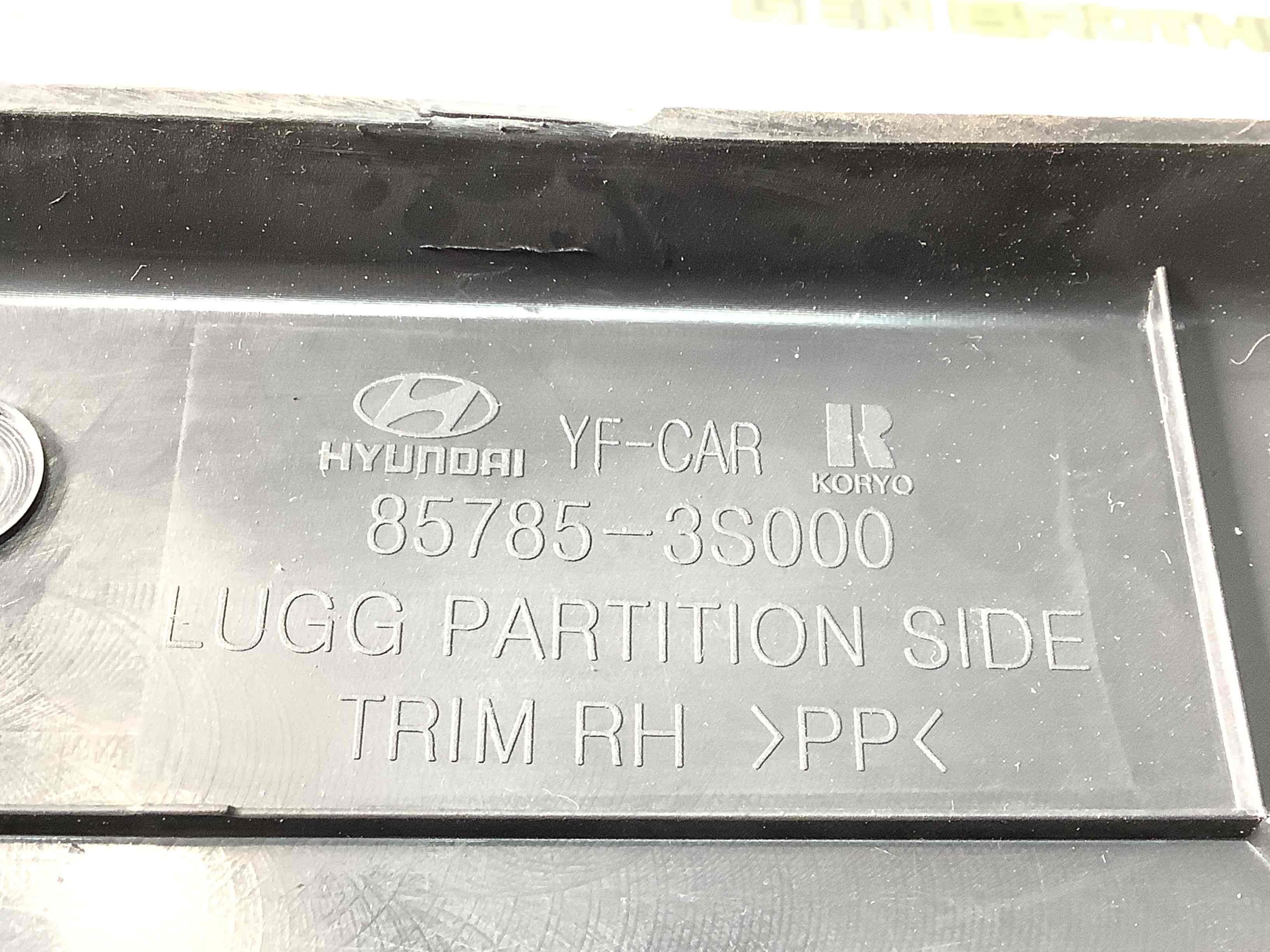 Элементы отделки багажника