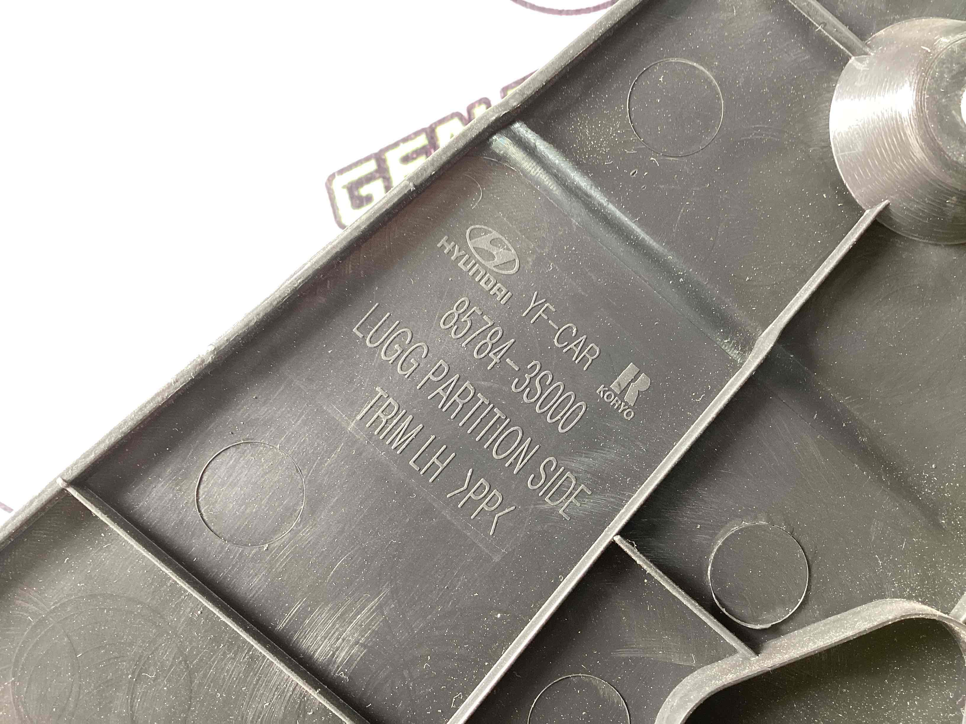 Элементы отделки багажника