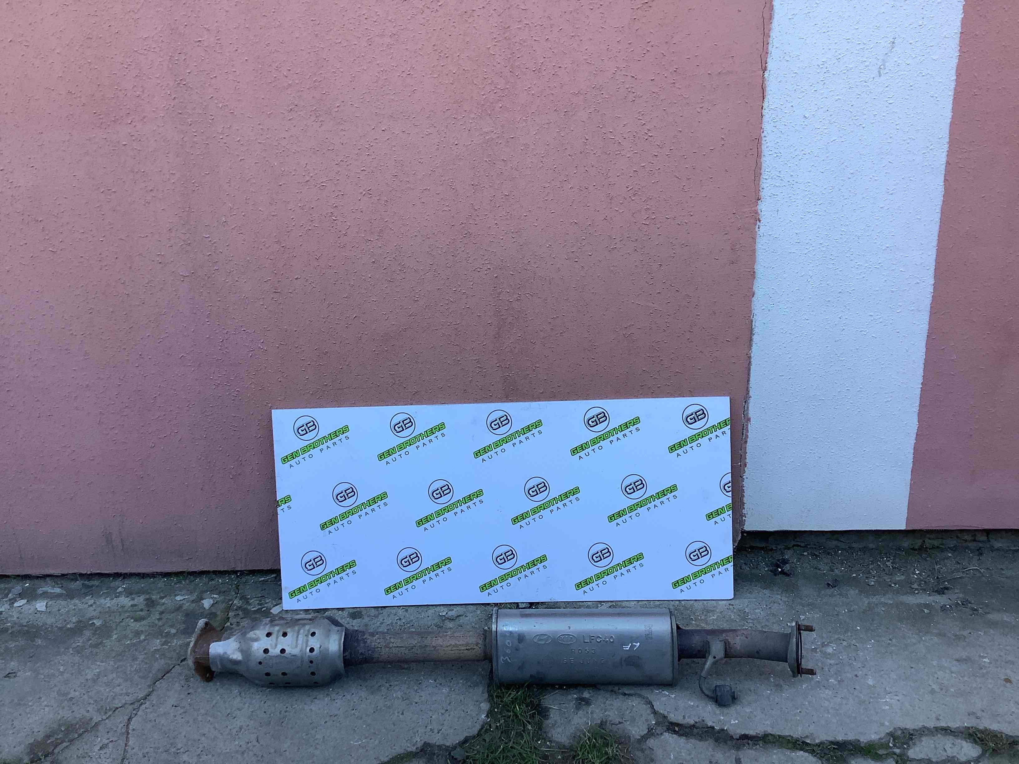 Приймальна труба глушника