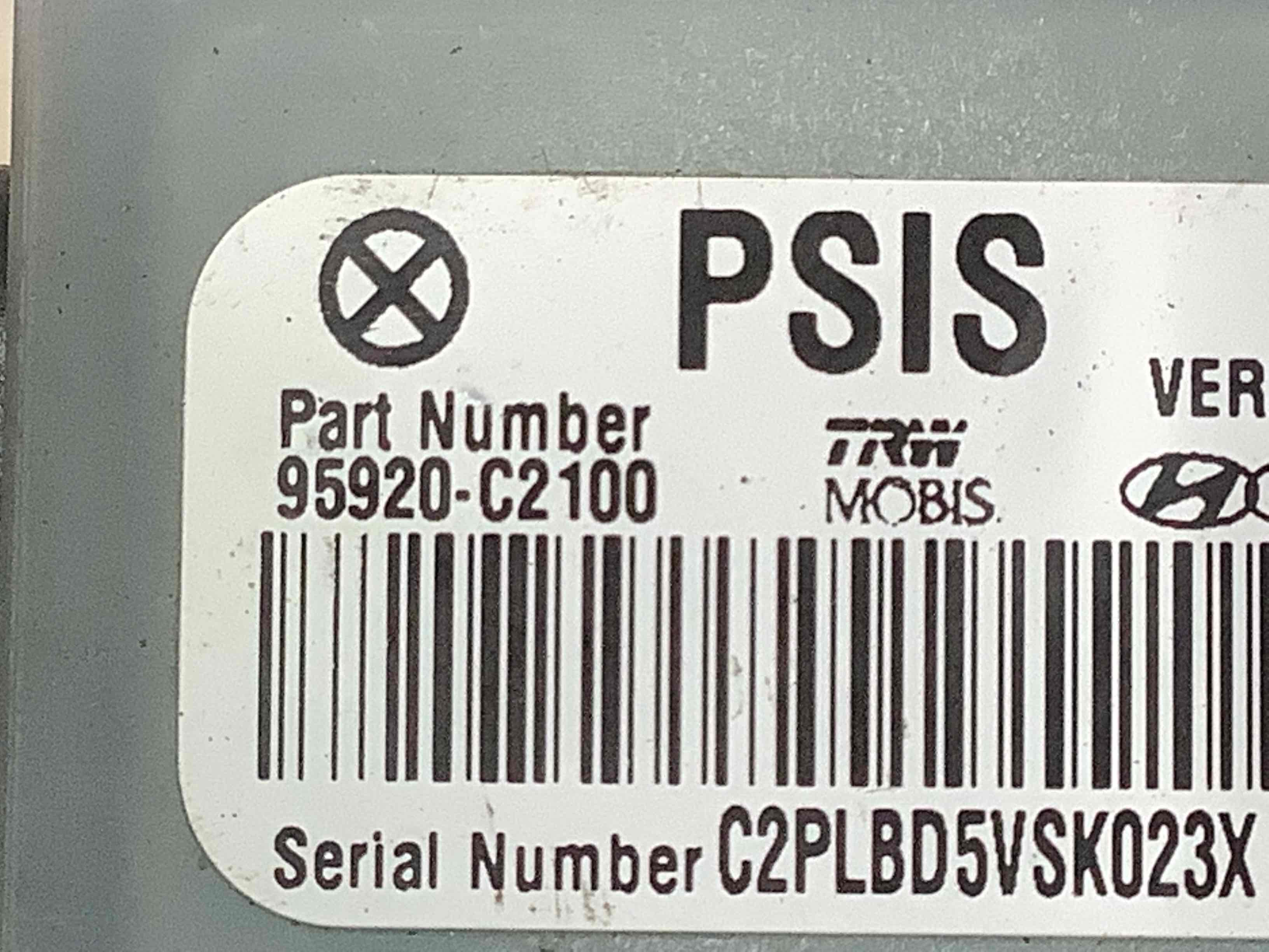 Датчик удару Airbag, перемикач