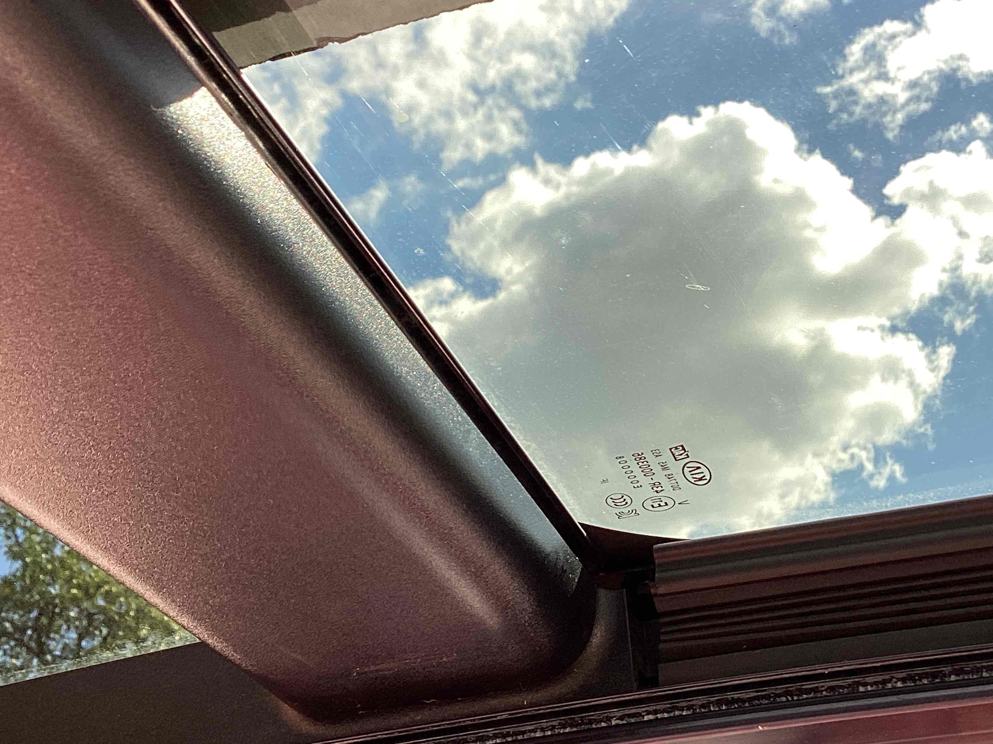 Стекло крыши панорама