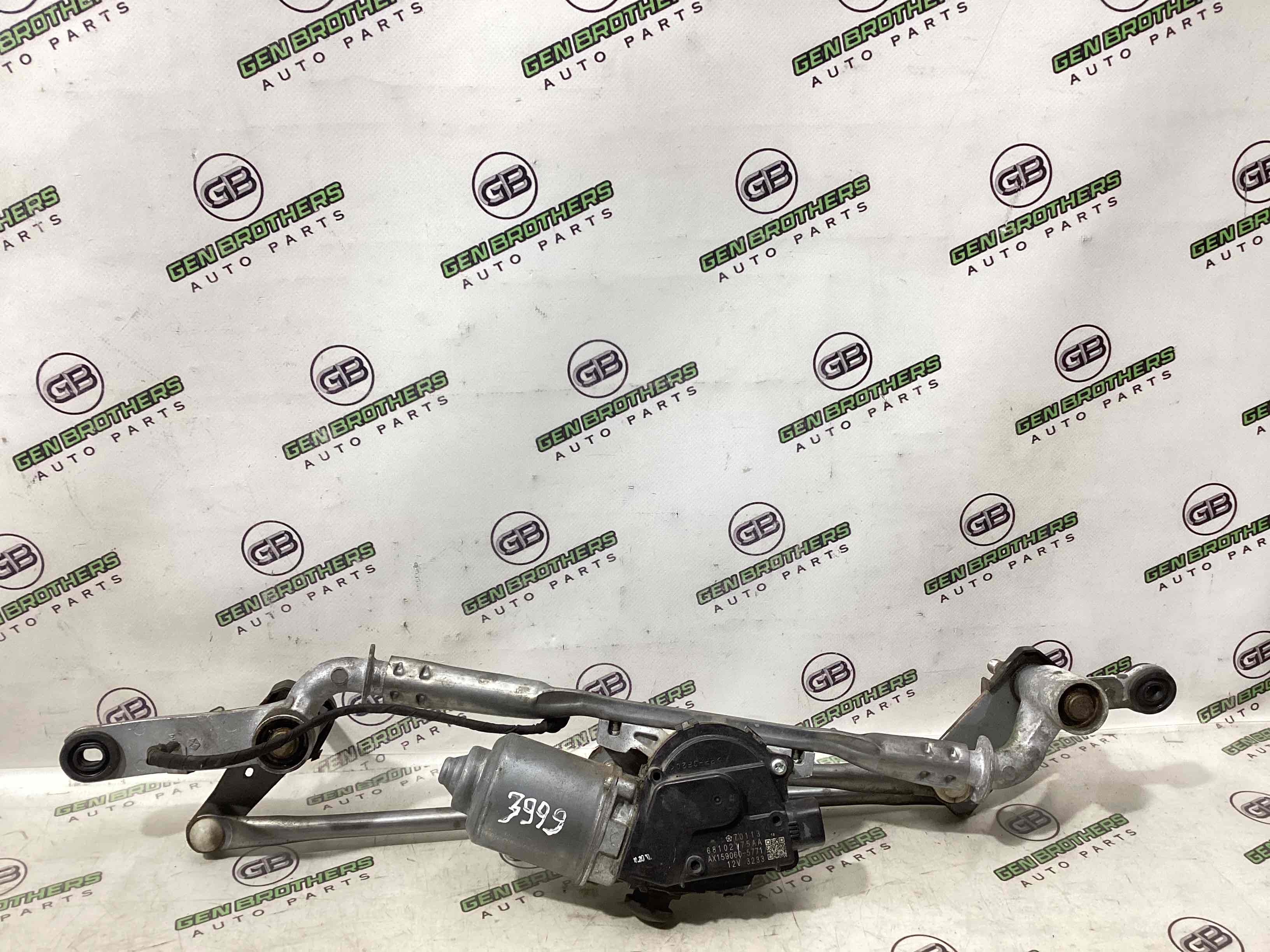 Механізм склоочисника, трапеція двірників