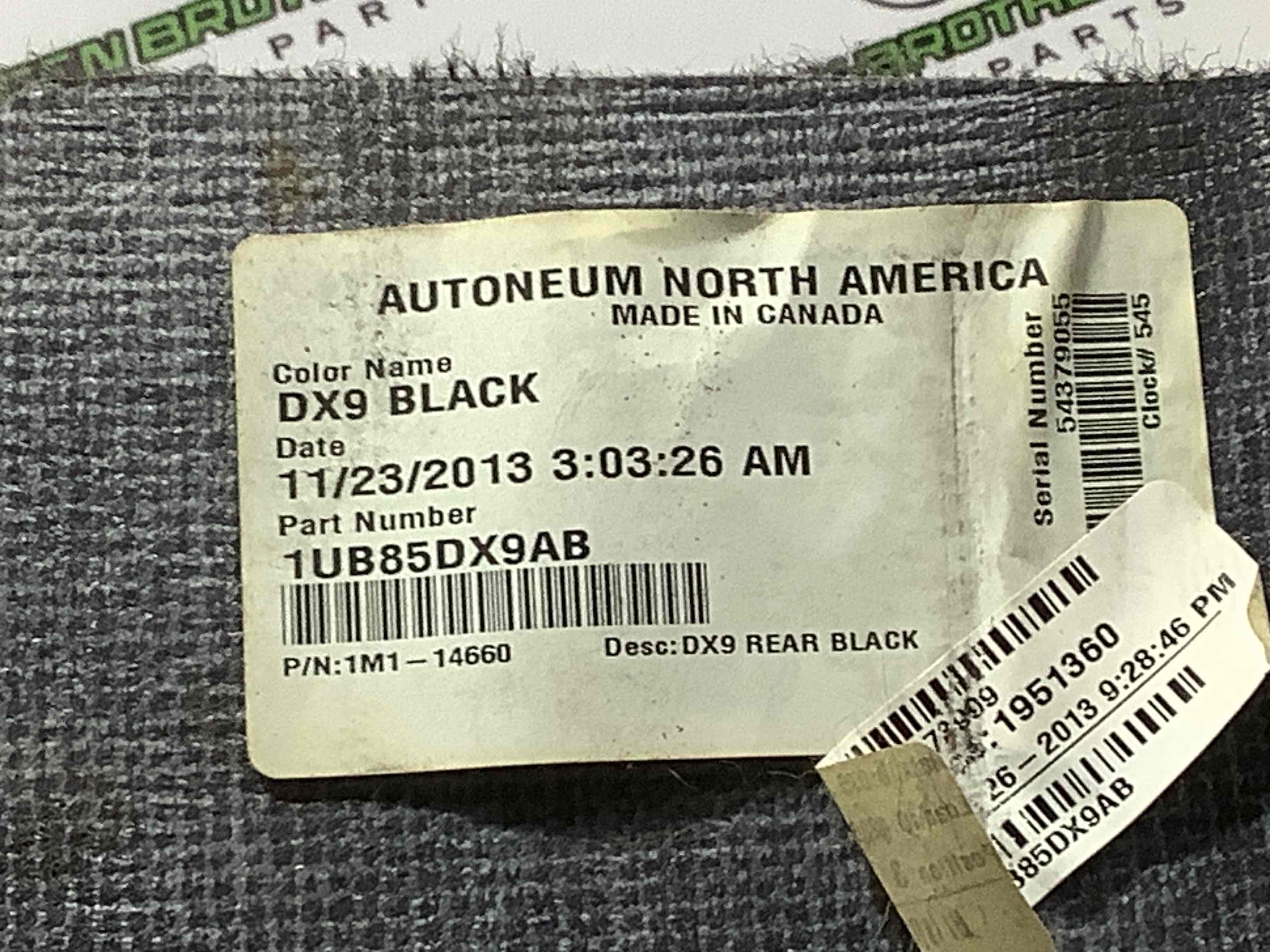 Килимки комплекти, підлога салону