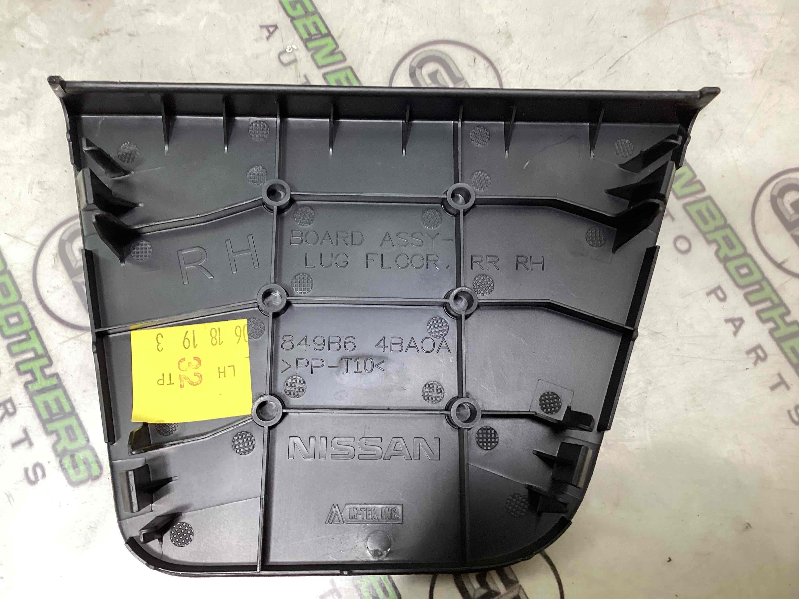 Елементи оздоблення багажника