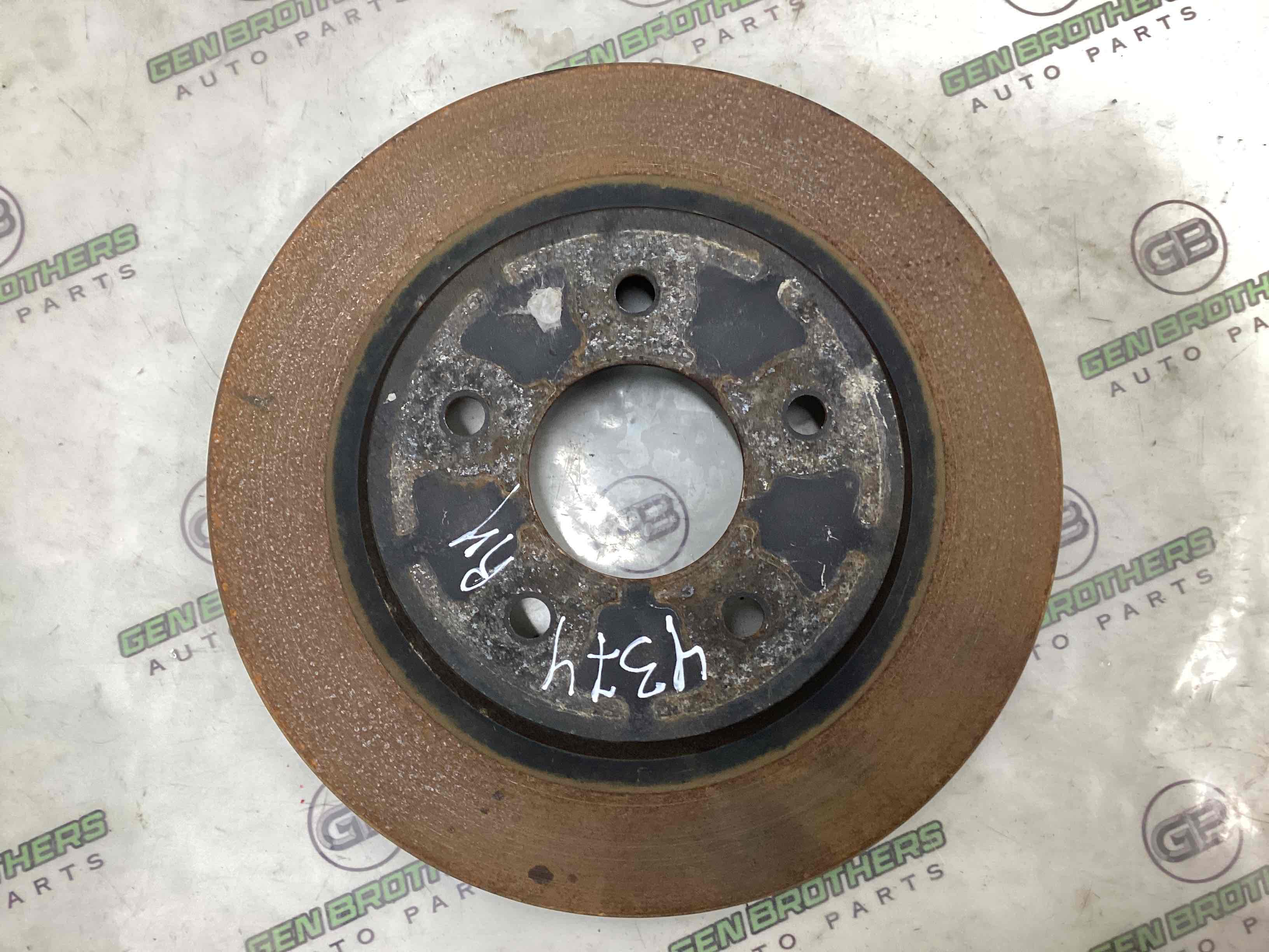 Диск гальмівний задній