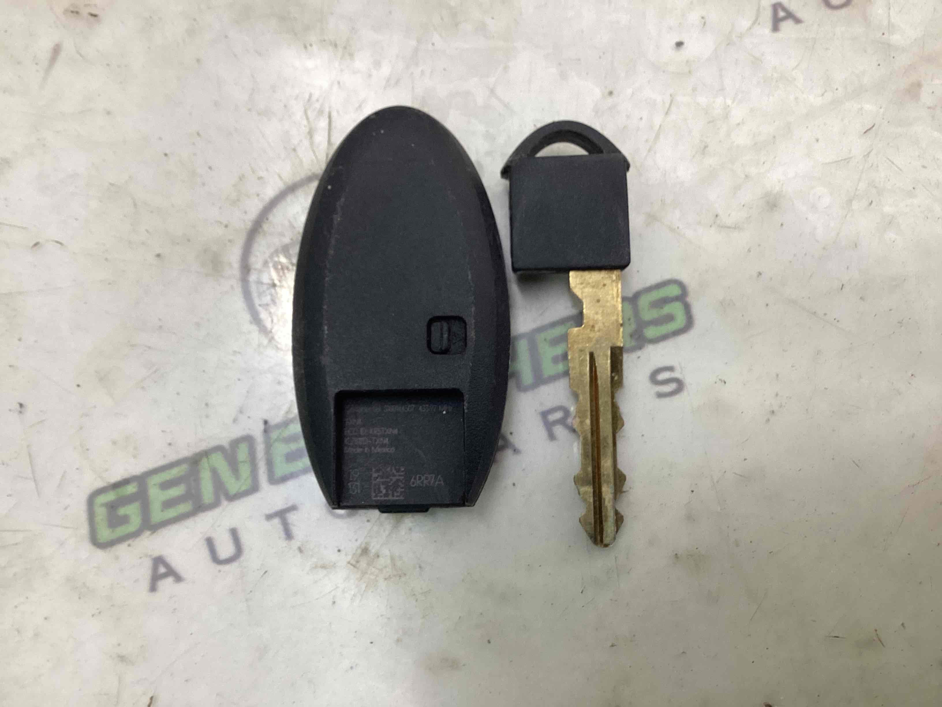 Ключ замку запалювання