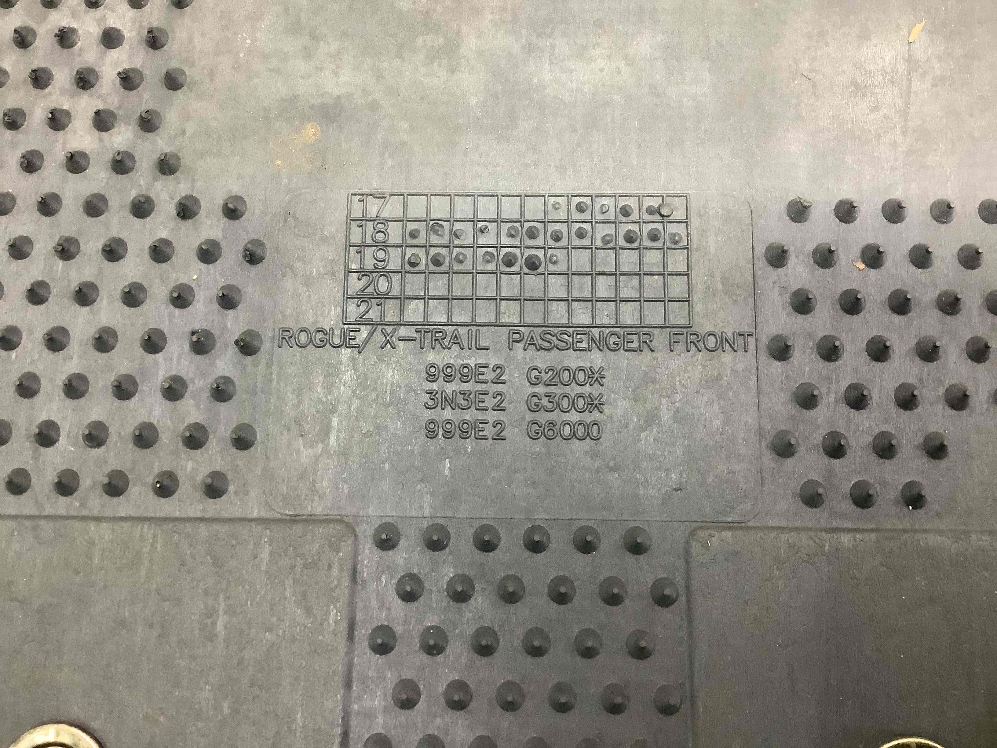 Килимки комплекти, підлога салону