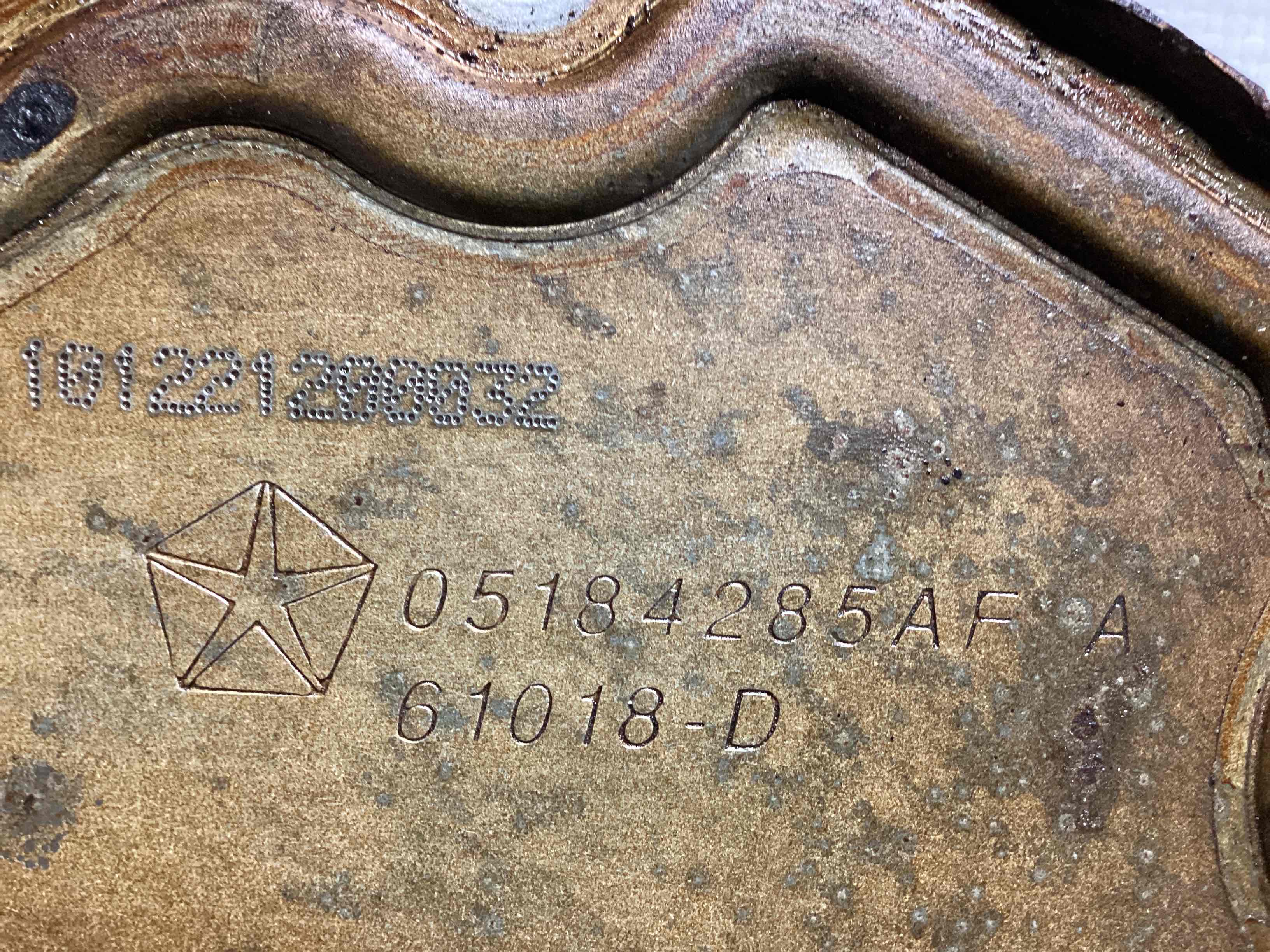 Кришка коленвала