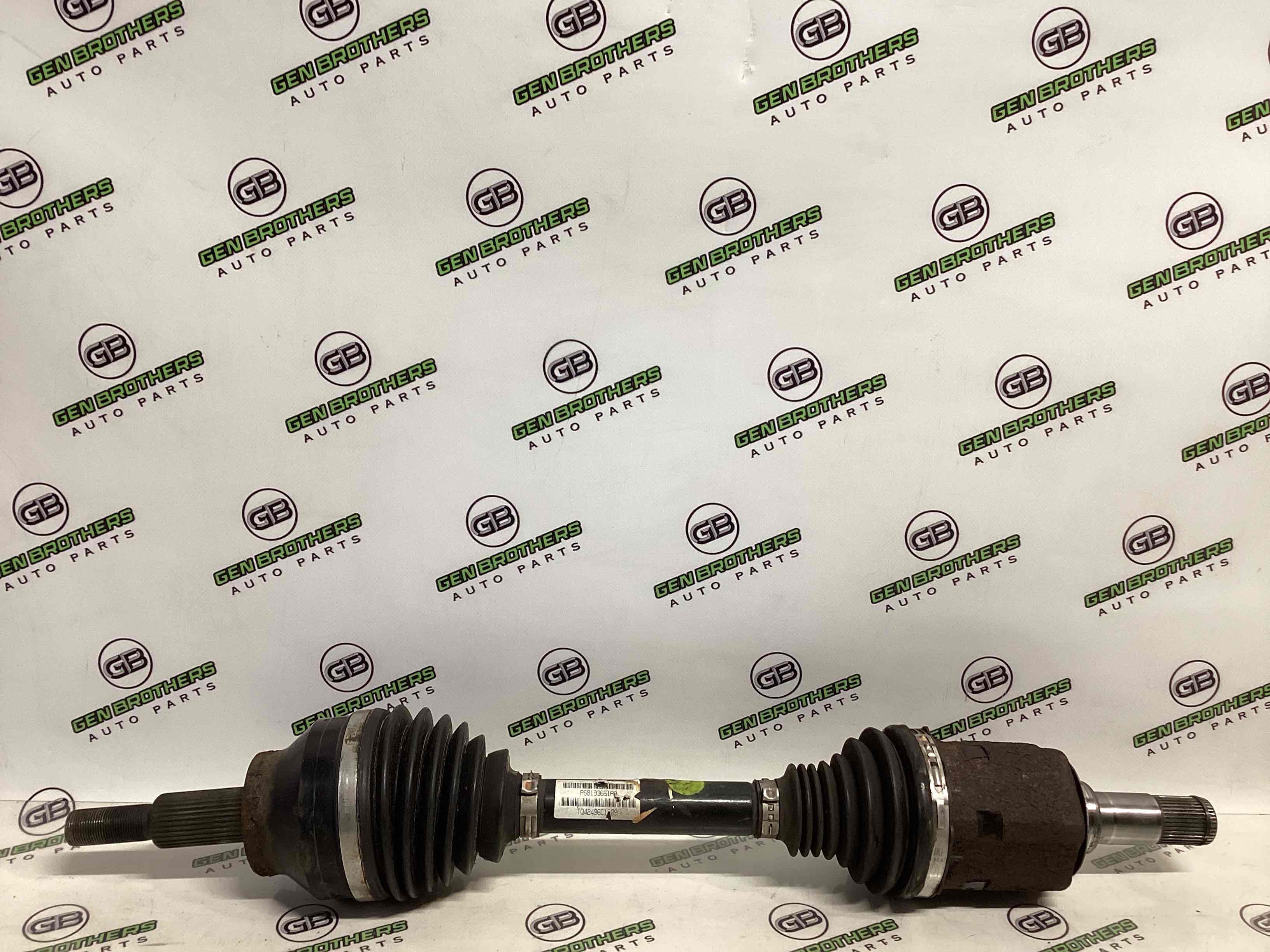 Піввісь передня ліва привідний вал, ШРУС