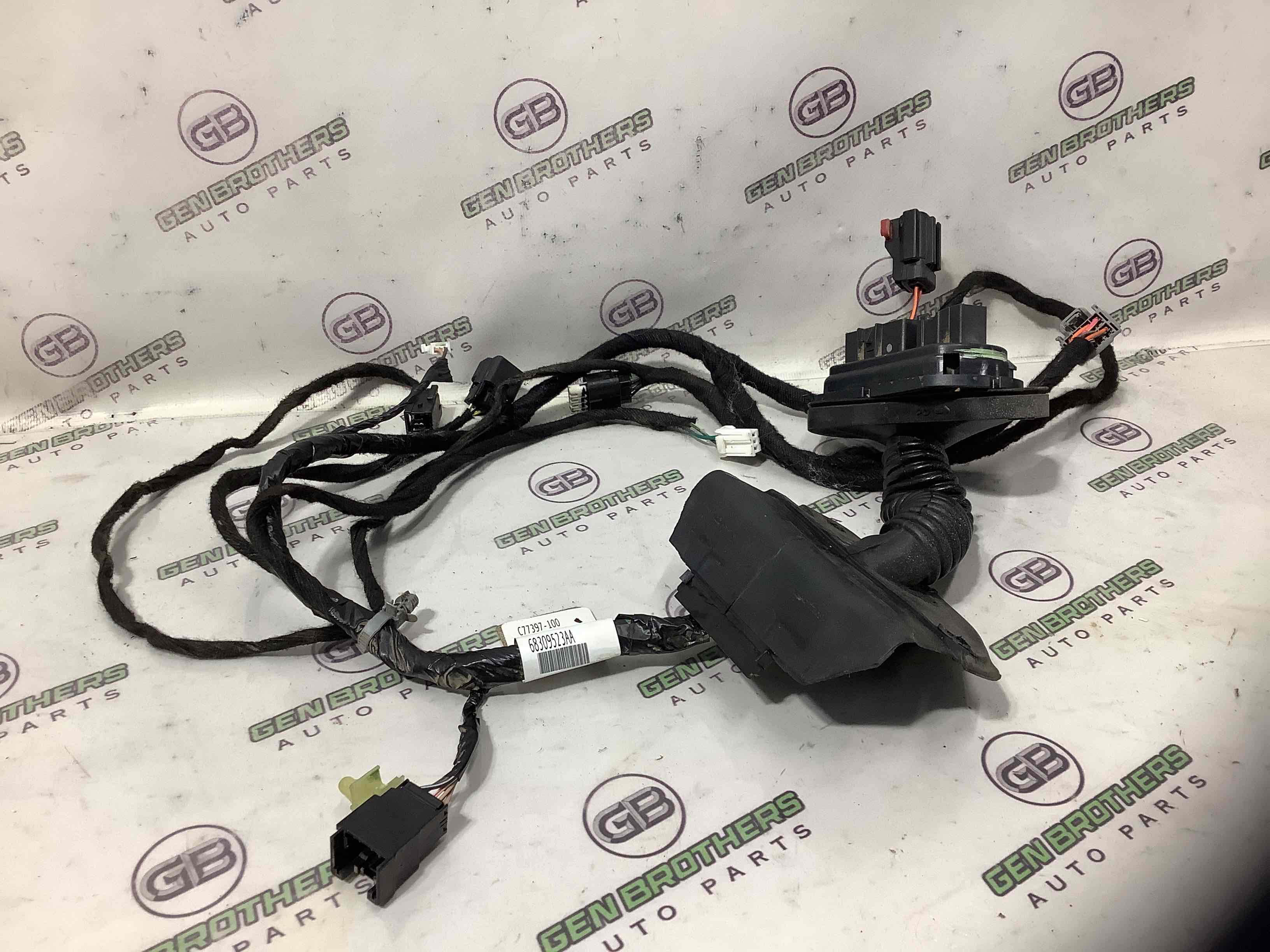 Электропроводка дверей, крышки багажника коса