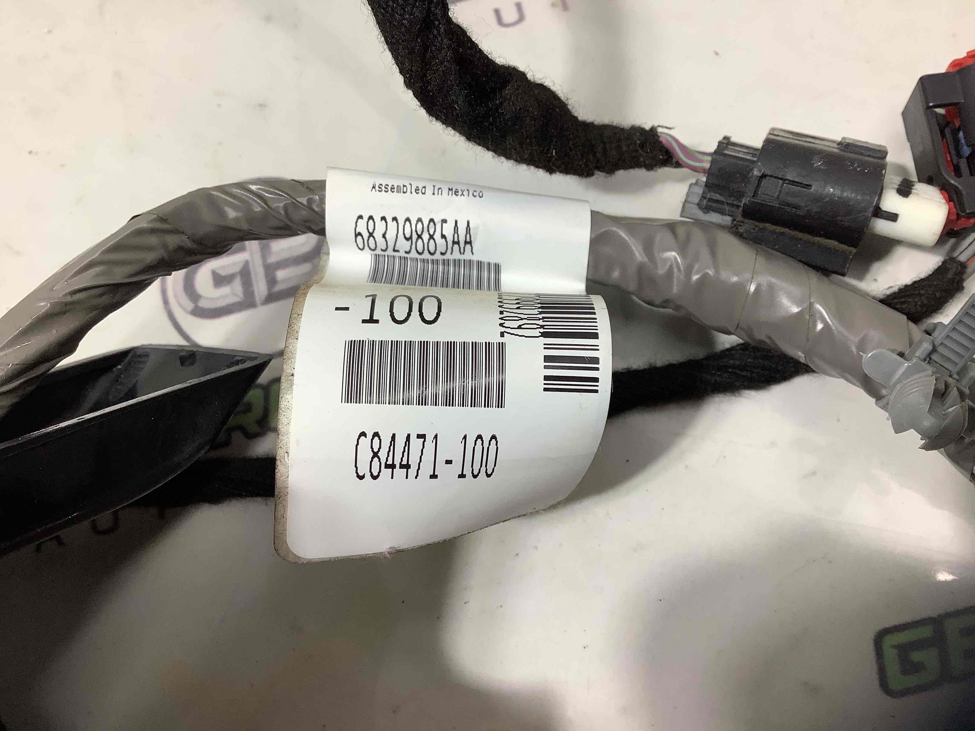 Электропроводка дверей, крышки багажника коса