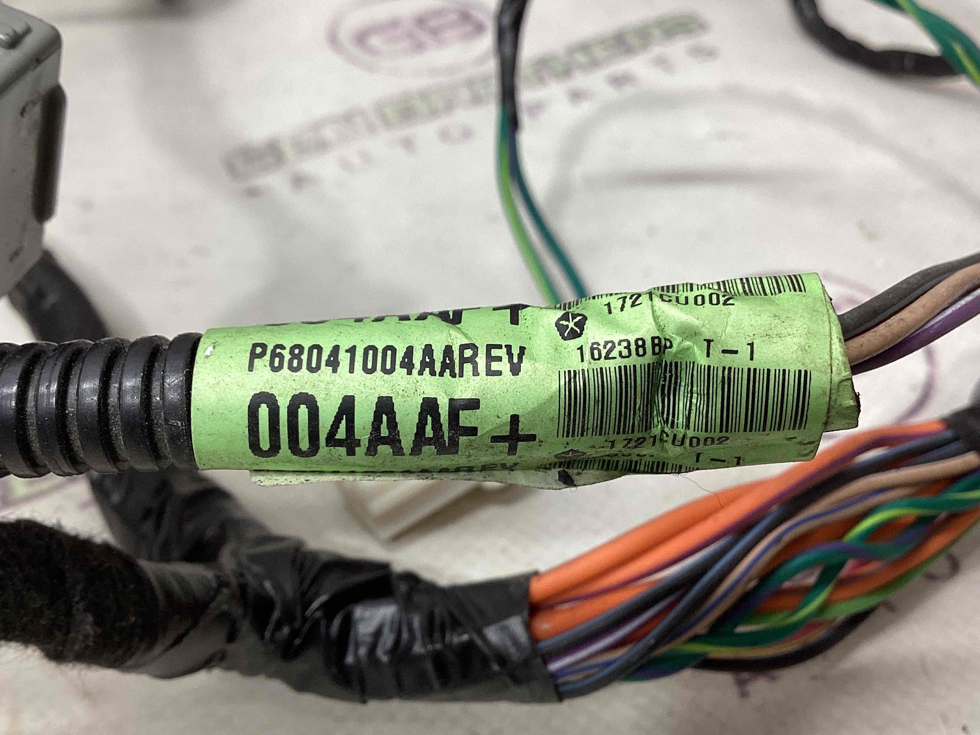 Електропроводка дверей, кришки багажника коса