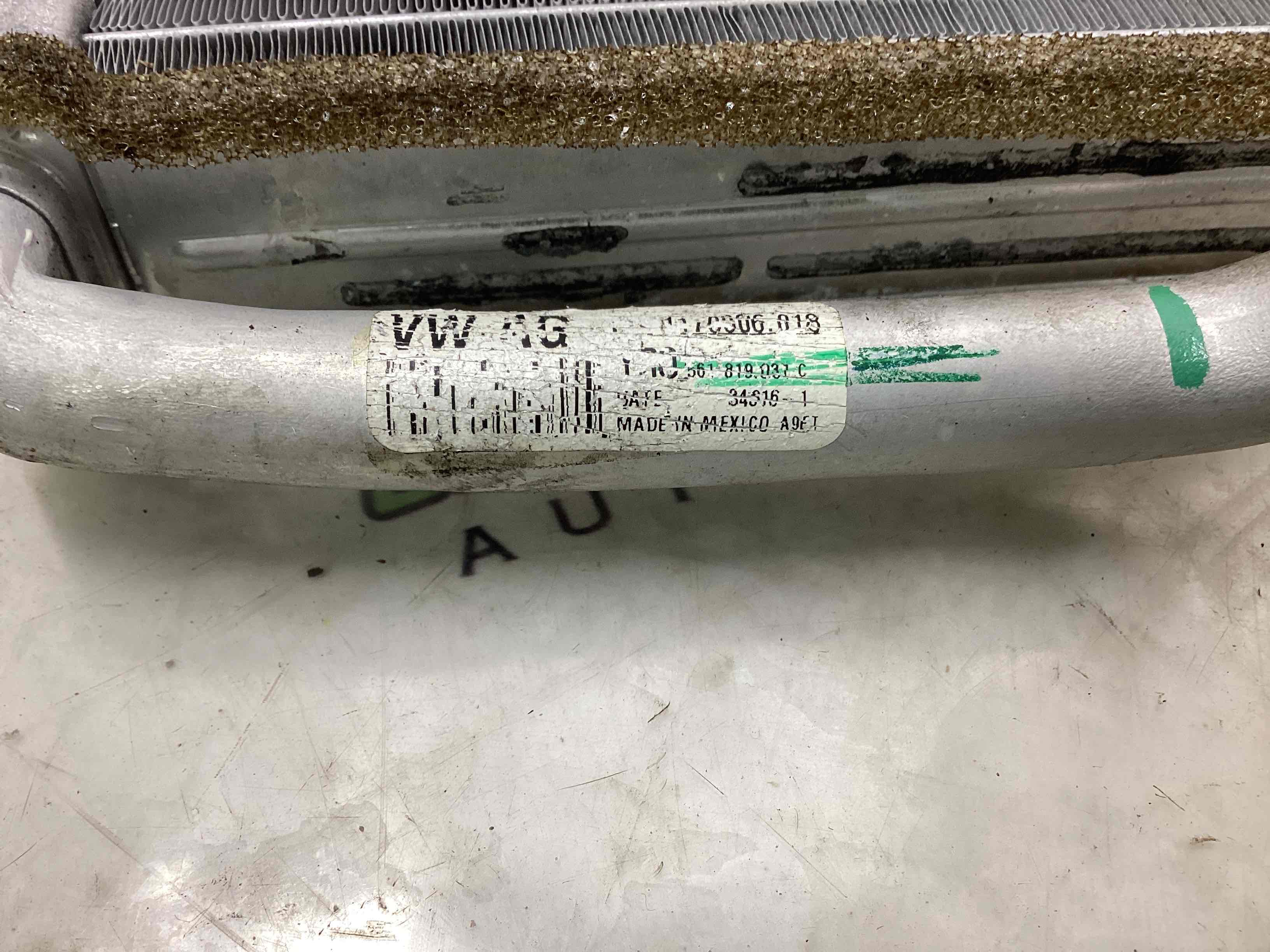 Радіатор обігрівача пічки