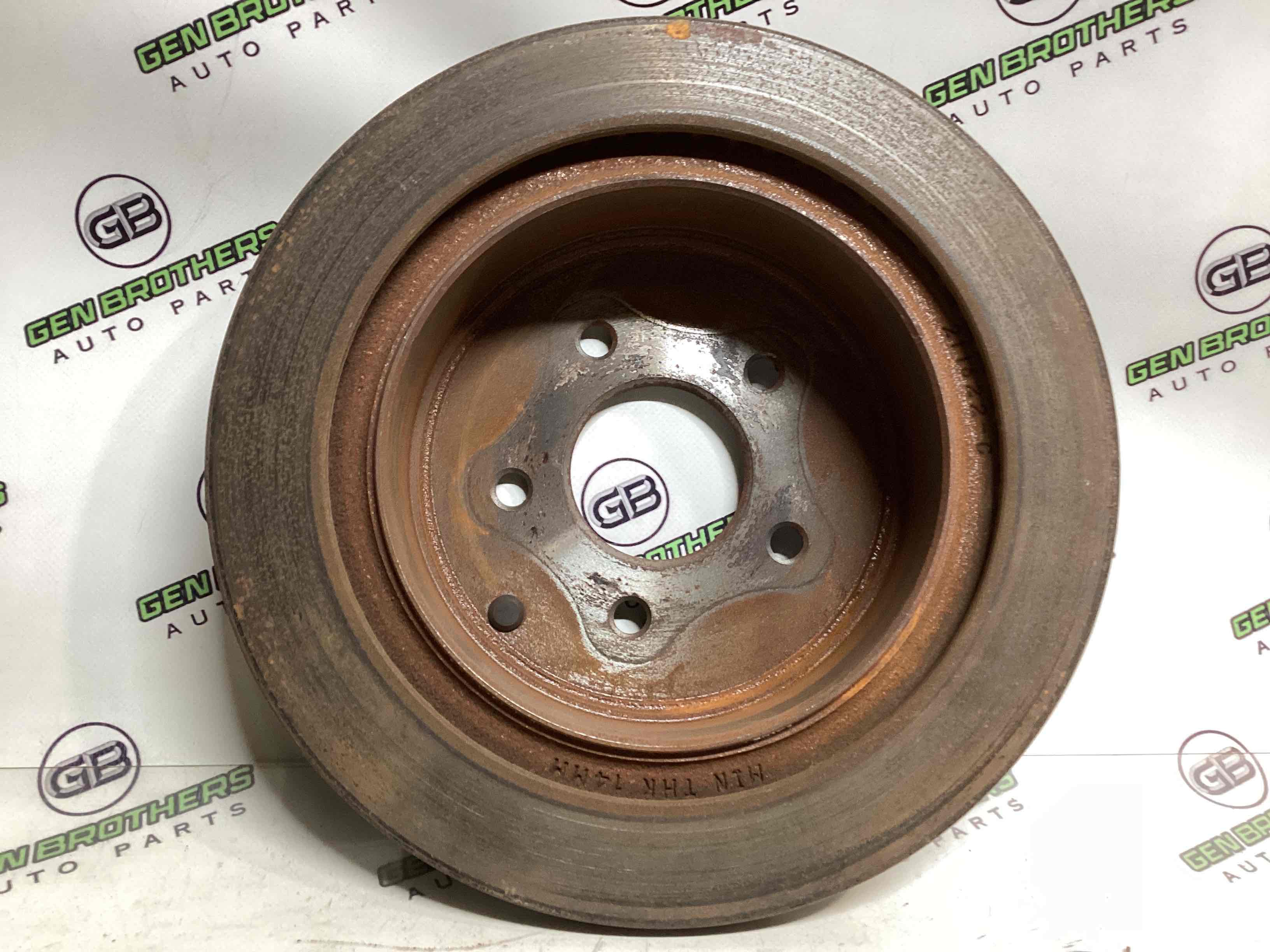 Диск гальмівний задній