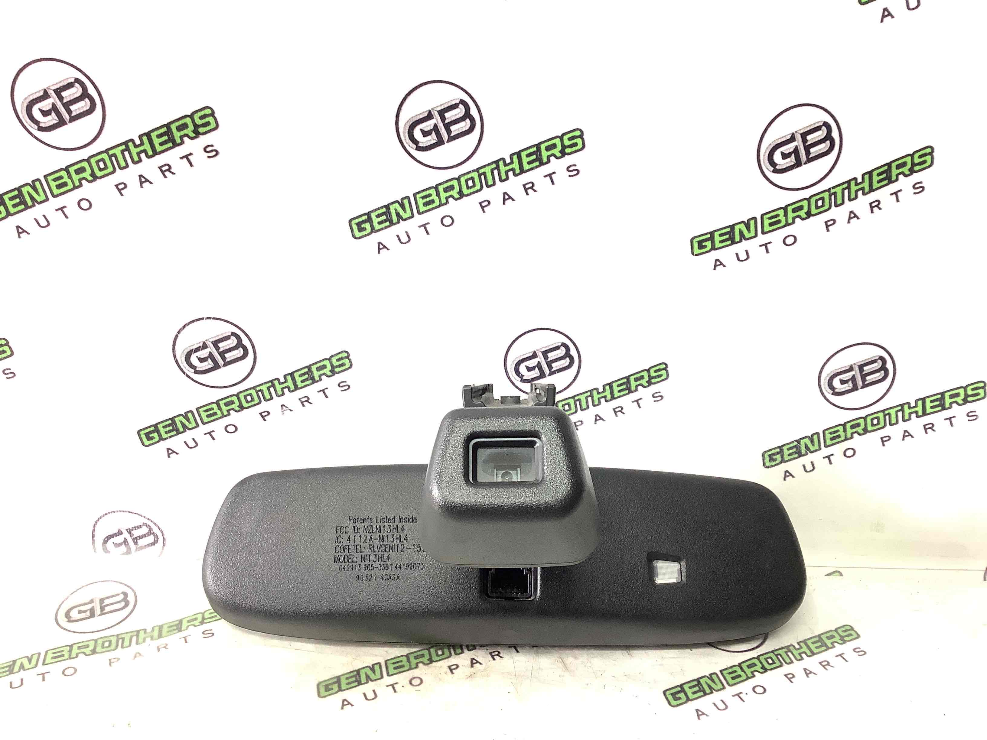 Дзеркало салону, корпус, кріплення, накладка