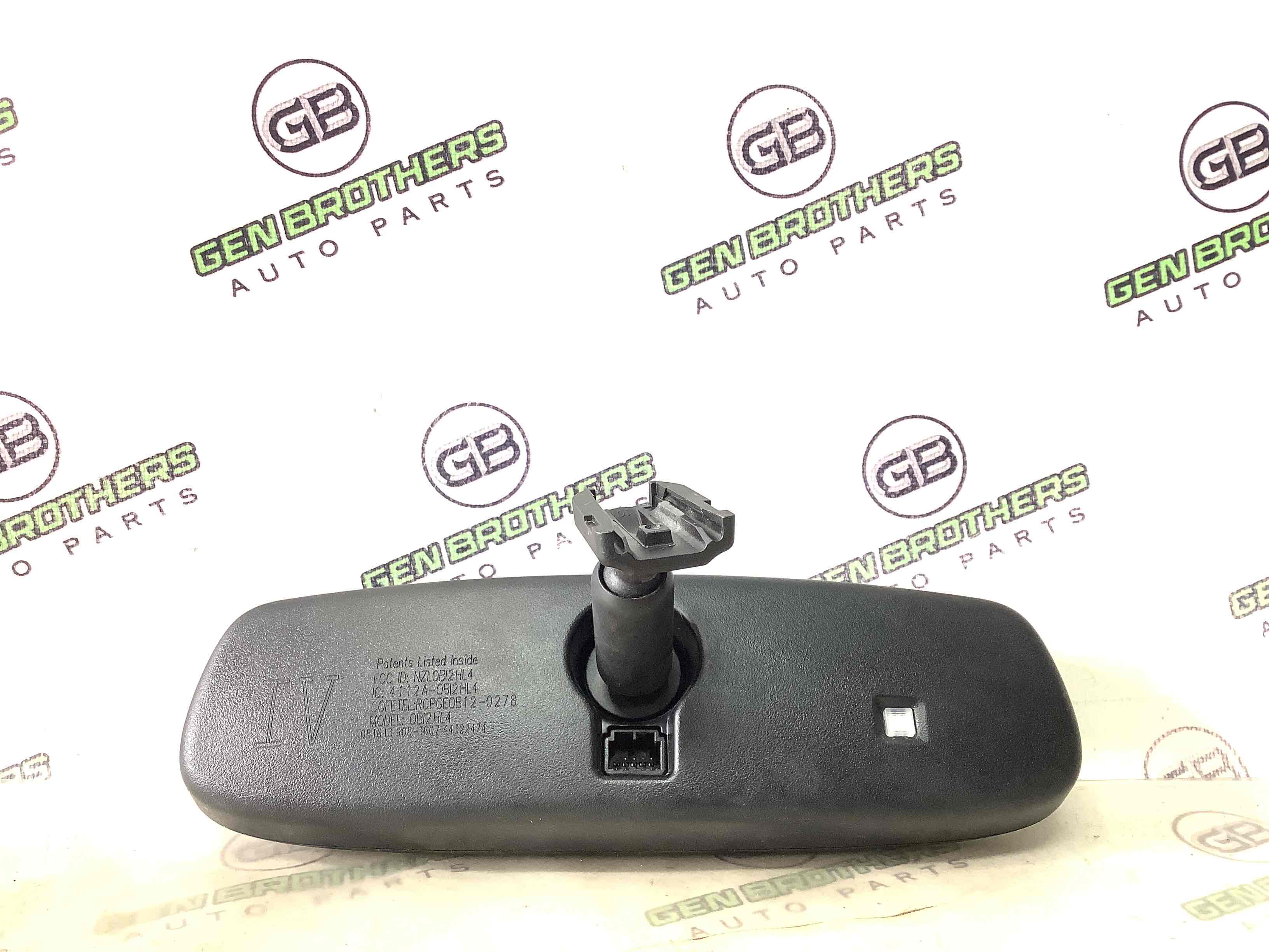 Дзеркало салону, корпус, кріплення, накладка