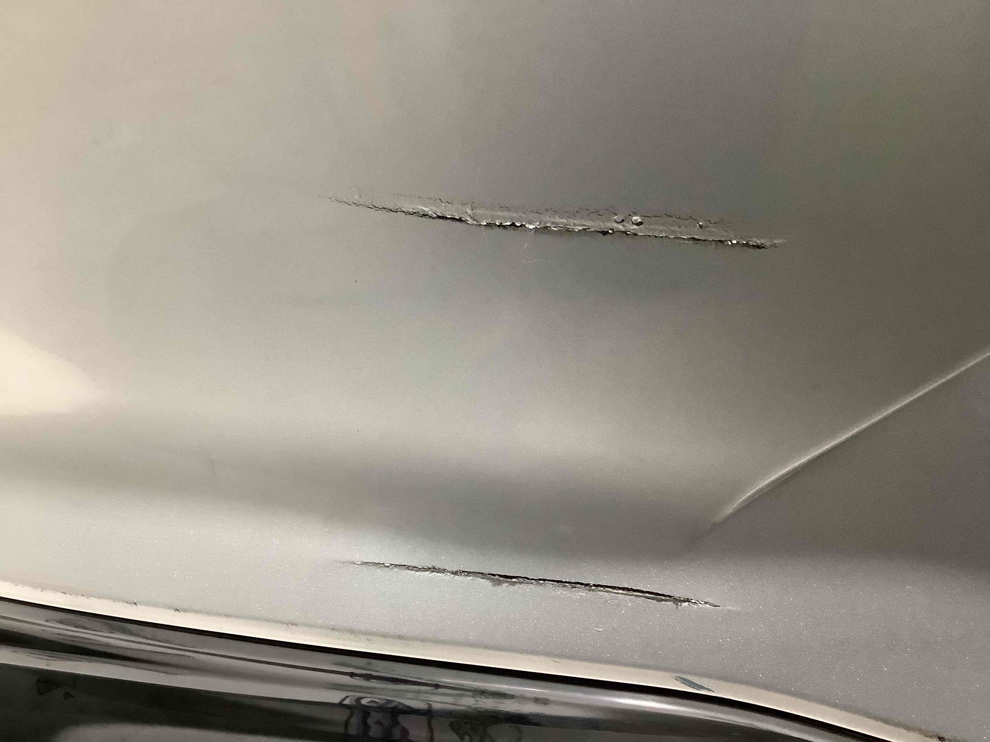 Бампер задній