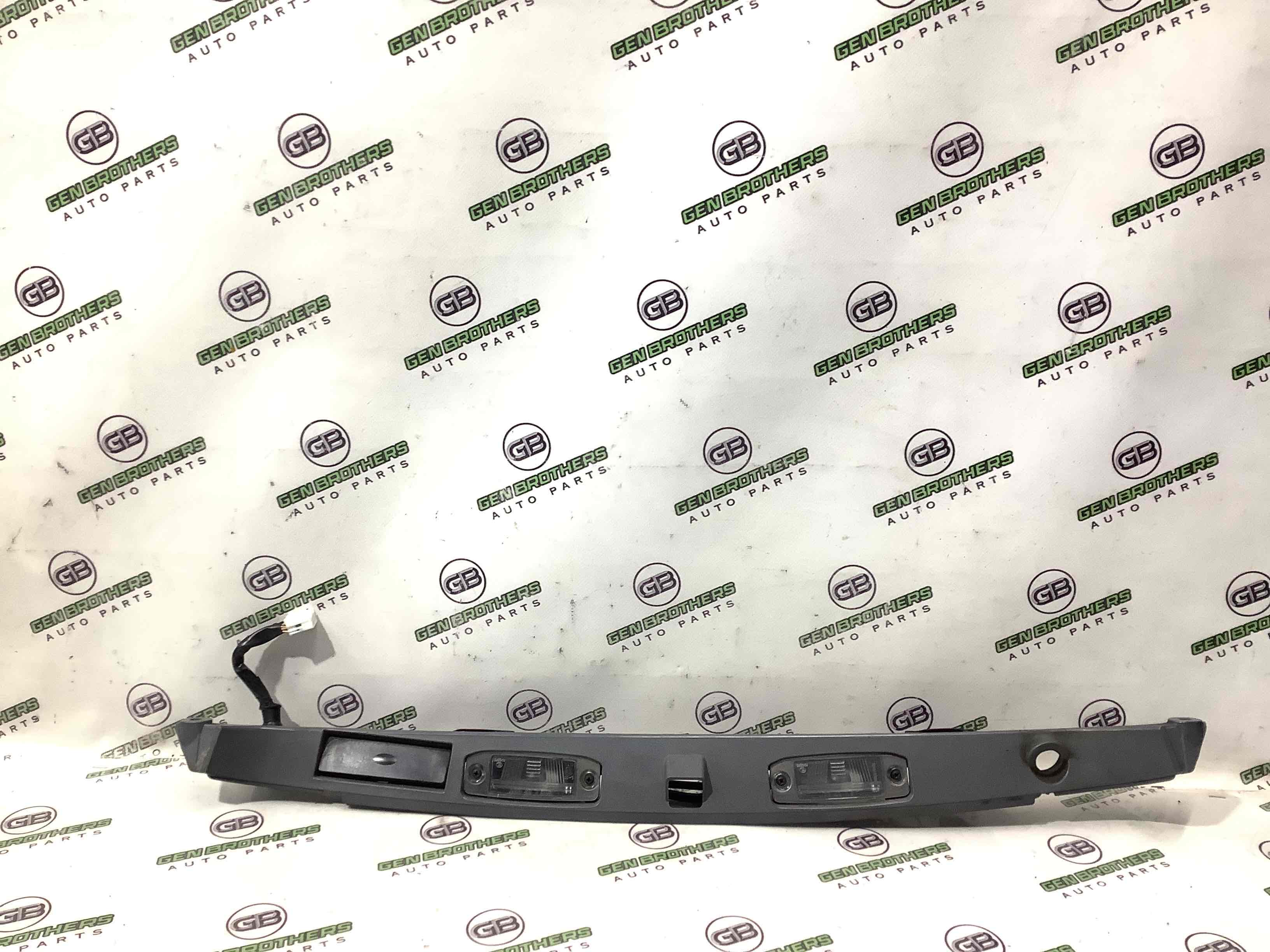 Подсветка номера