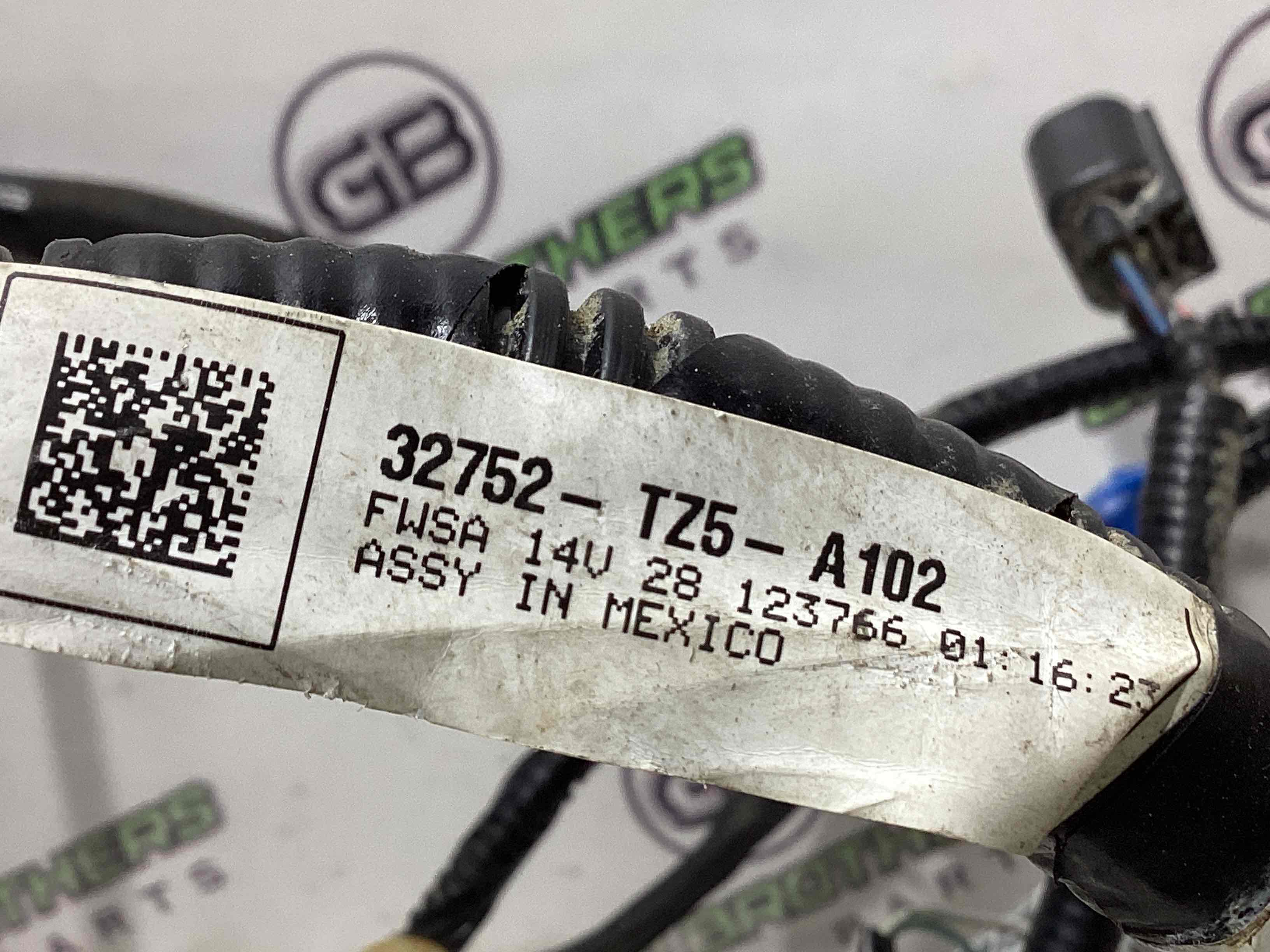 Електропроводка дверей, кришки багажника коса