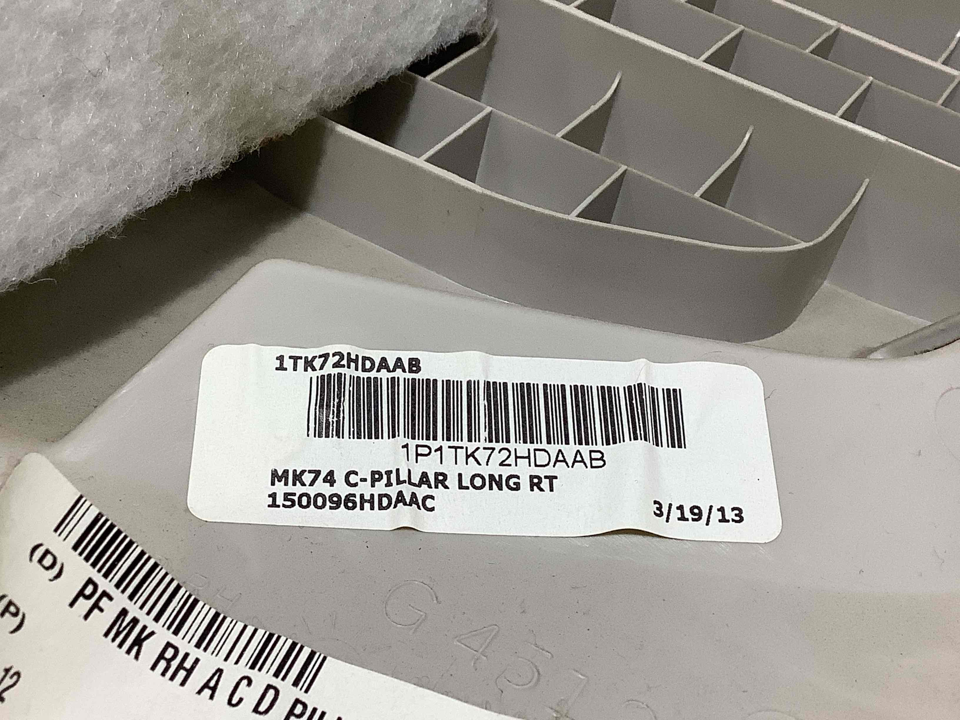 Елементи оздоблення багажника