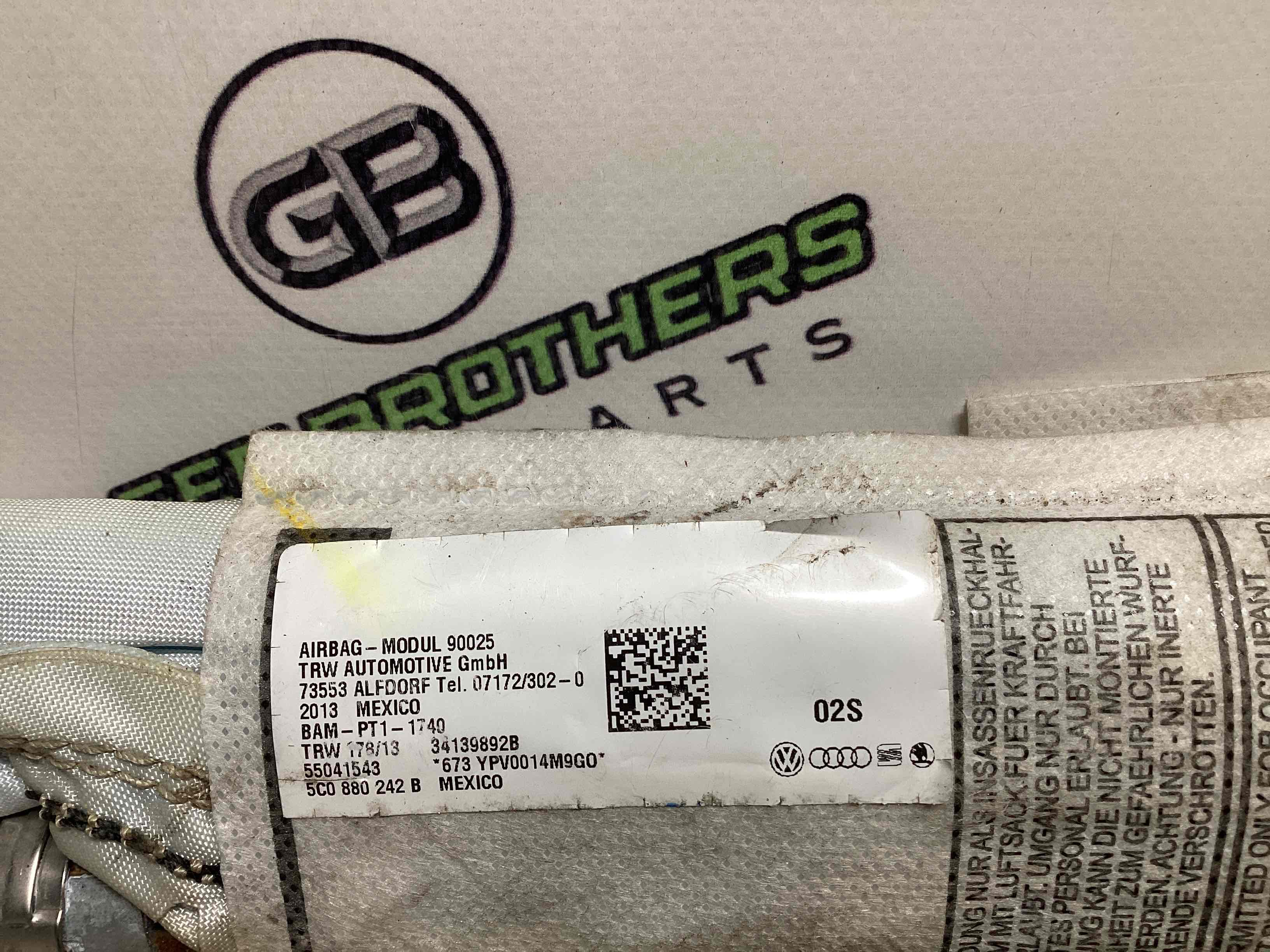 Подушка безпеки сидіння