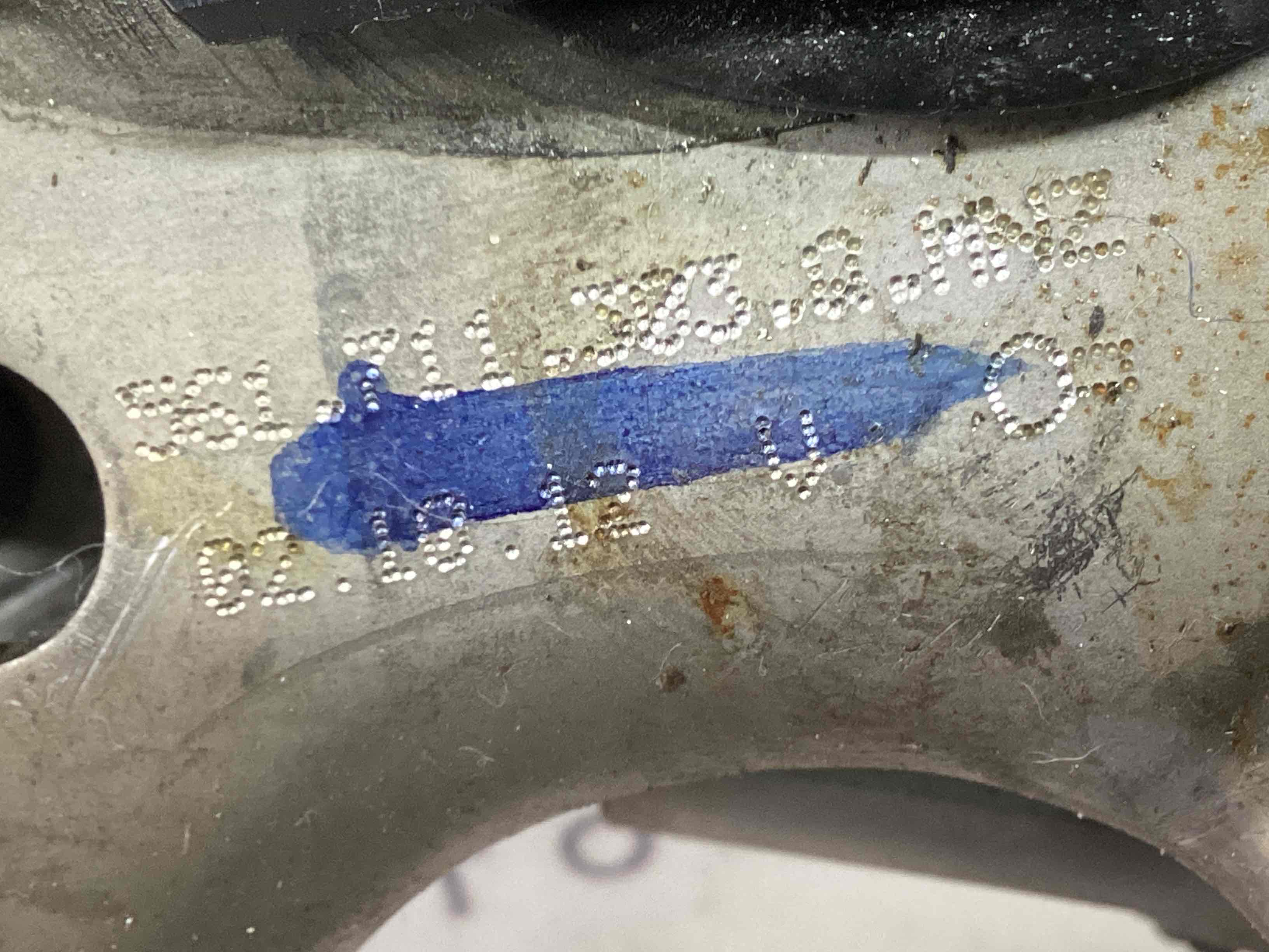 Важель ручного гальма