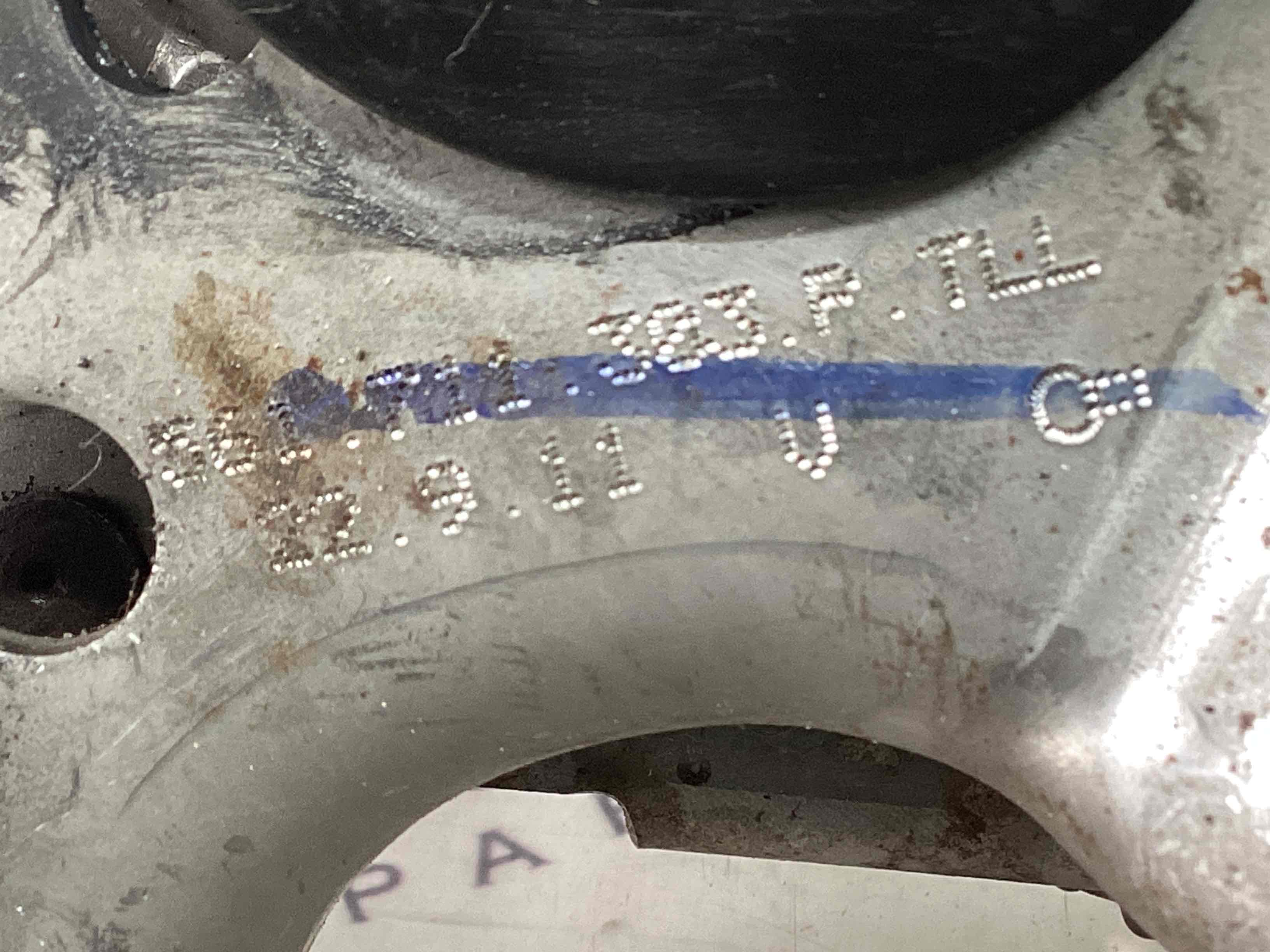 Важель ручного гальма