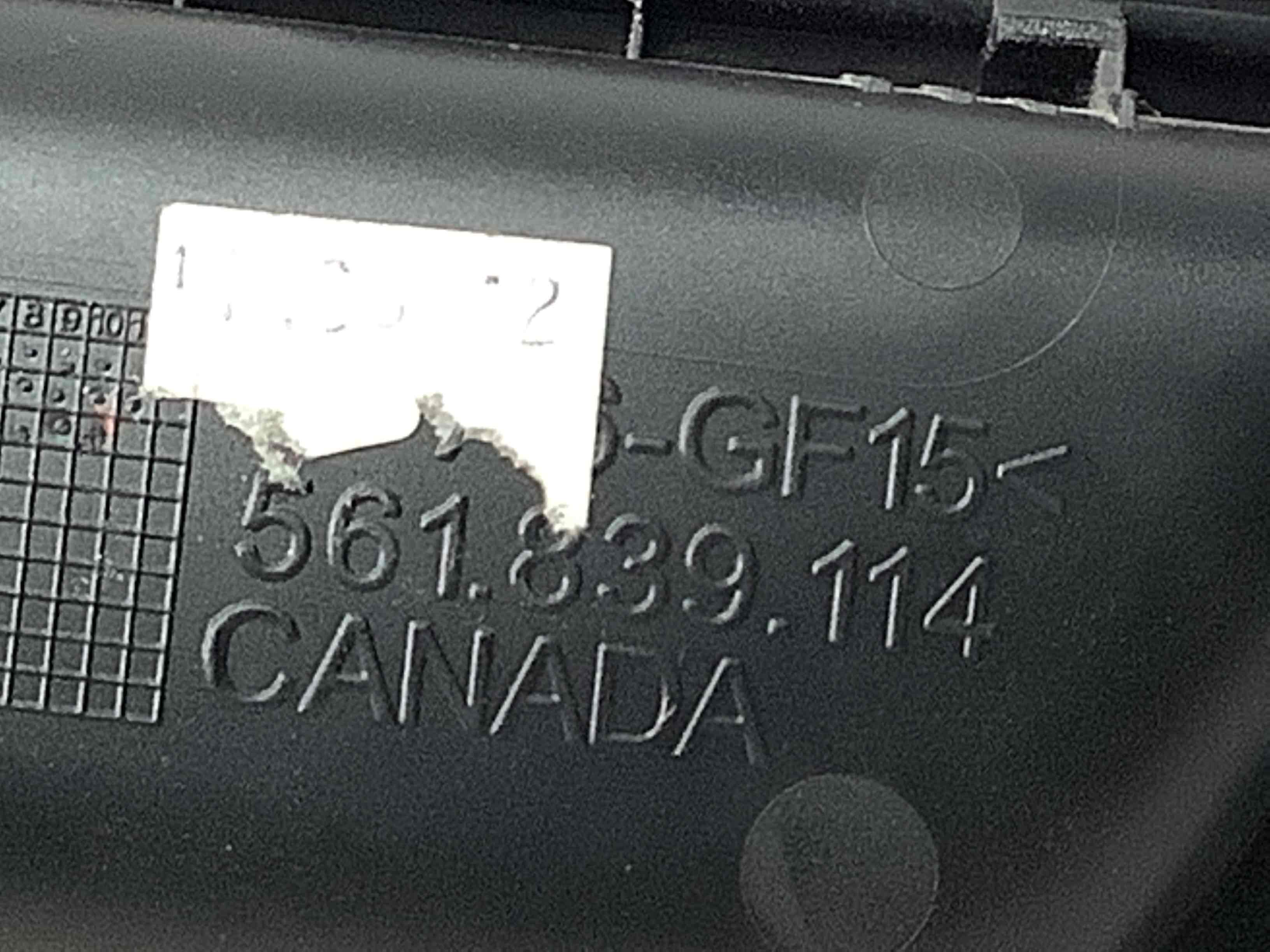 Ручка дверей салону внутрішня, поручень