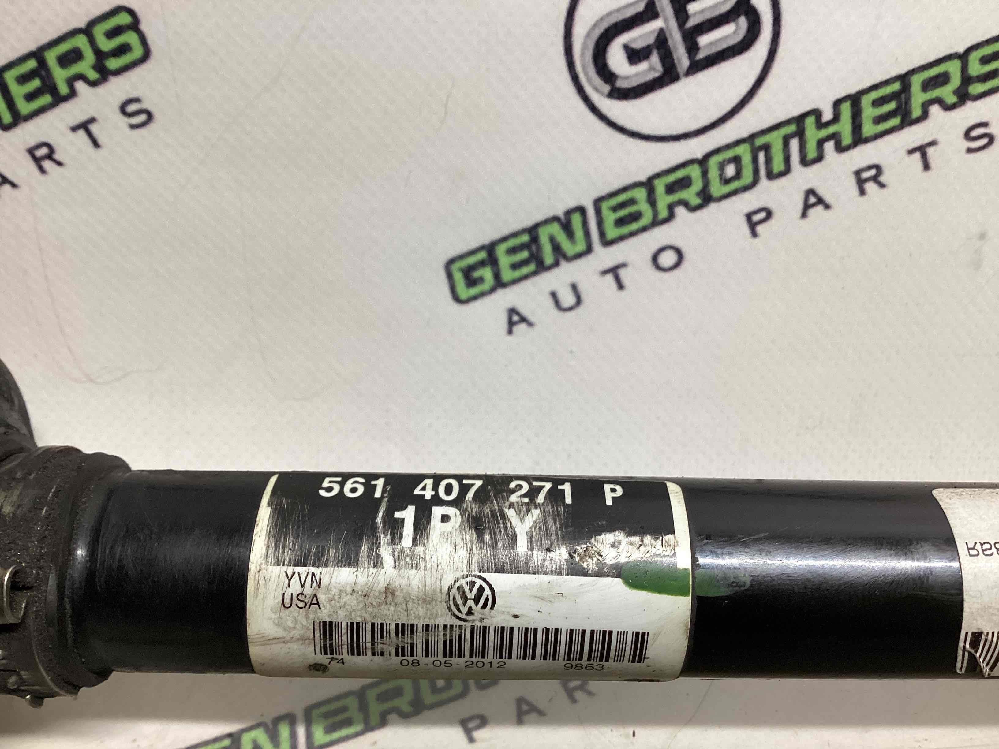 Піввісь передня ліва привідний вал, ШРУС