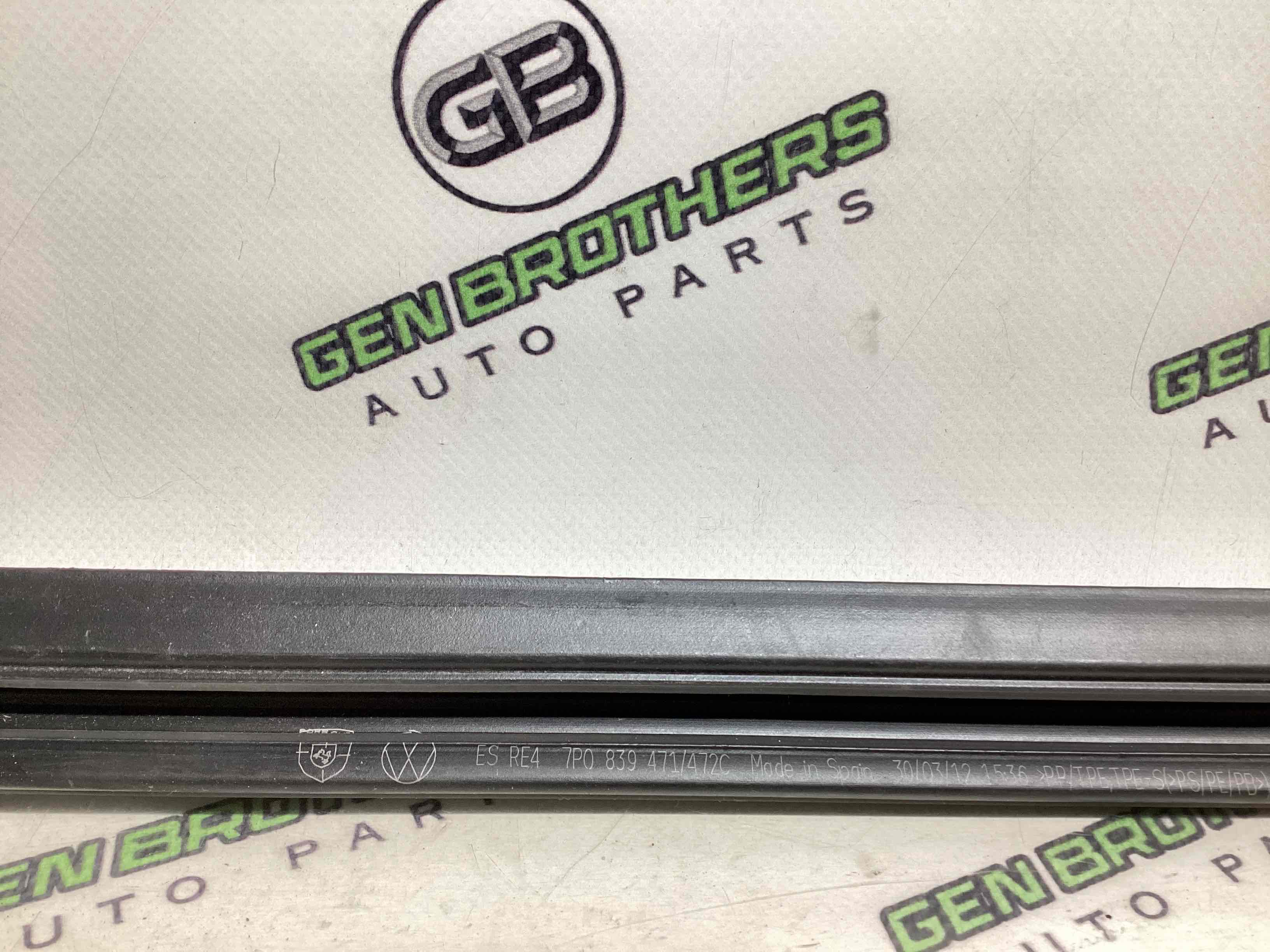 Ущільнювач скла, двері