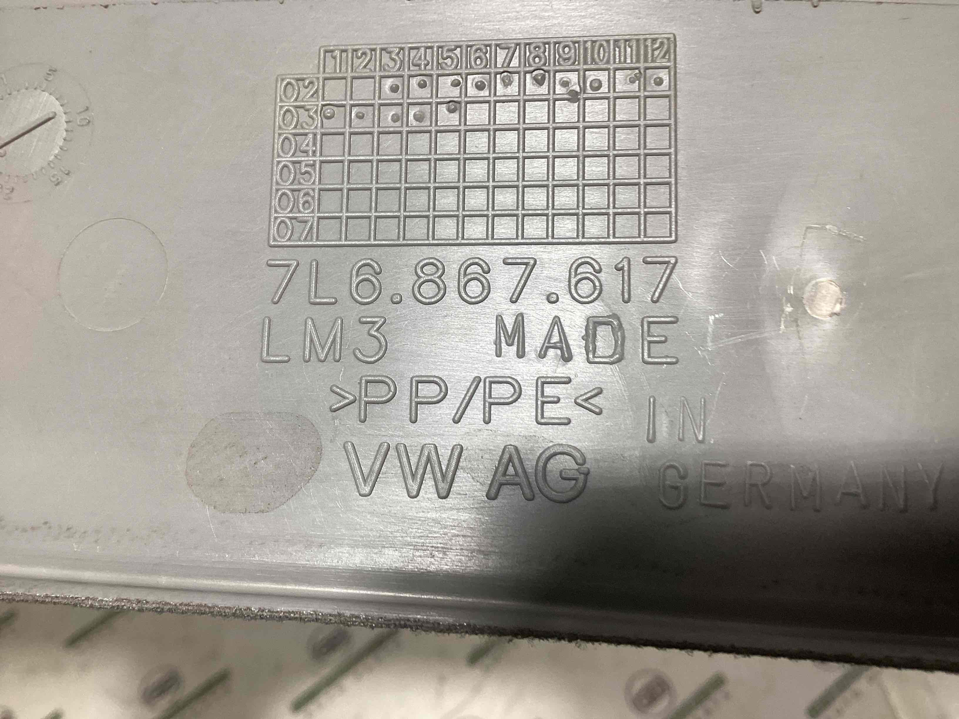 Елементи оздоблення багажника